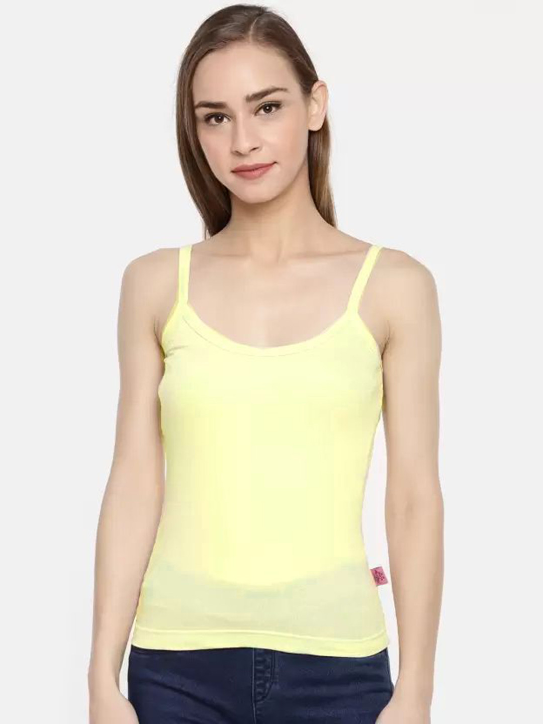 KEX Cotton Shoulder Straps Non Padded Cotton Camisoles