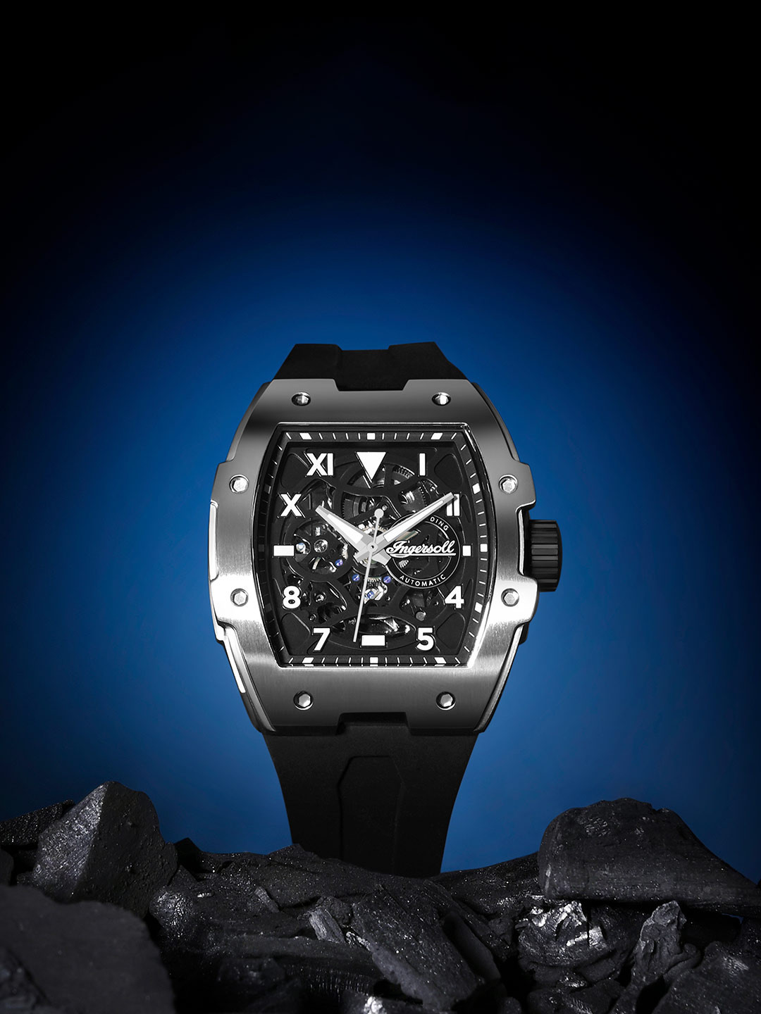 Ingersoll Play Men Embellished Dial & Straps Analogue Automatic Watch I15301