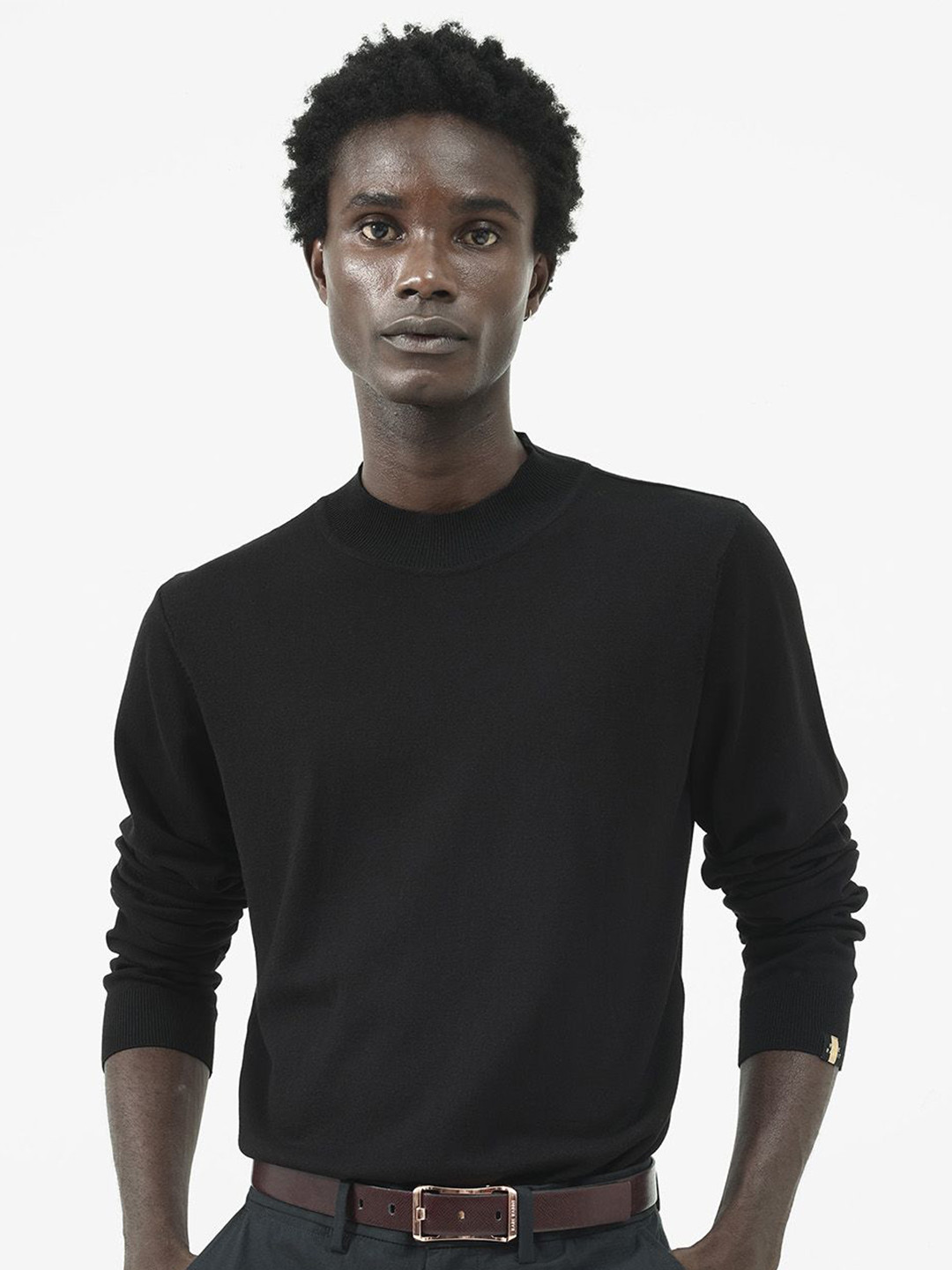 RARE RABBIT Men Alfot Turtle Neck Pullover