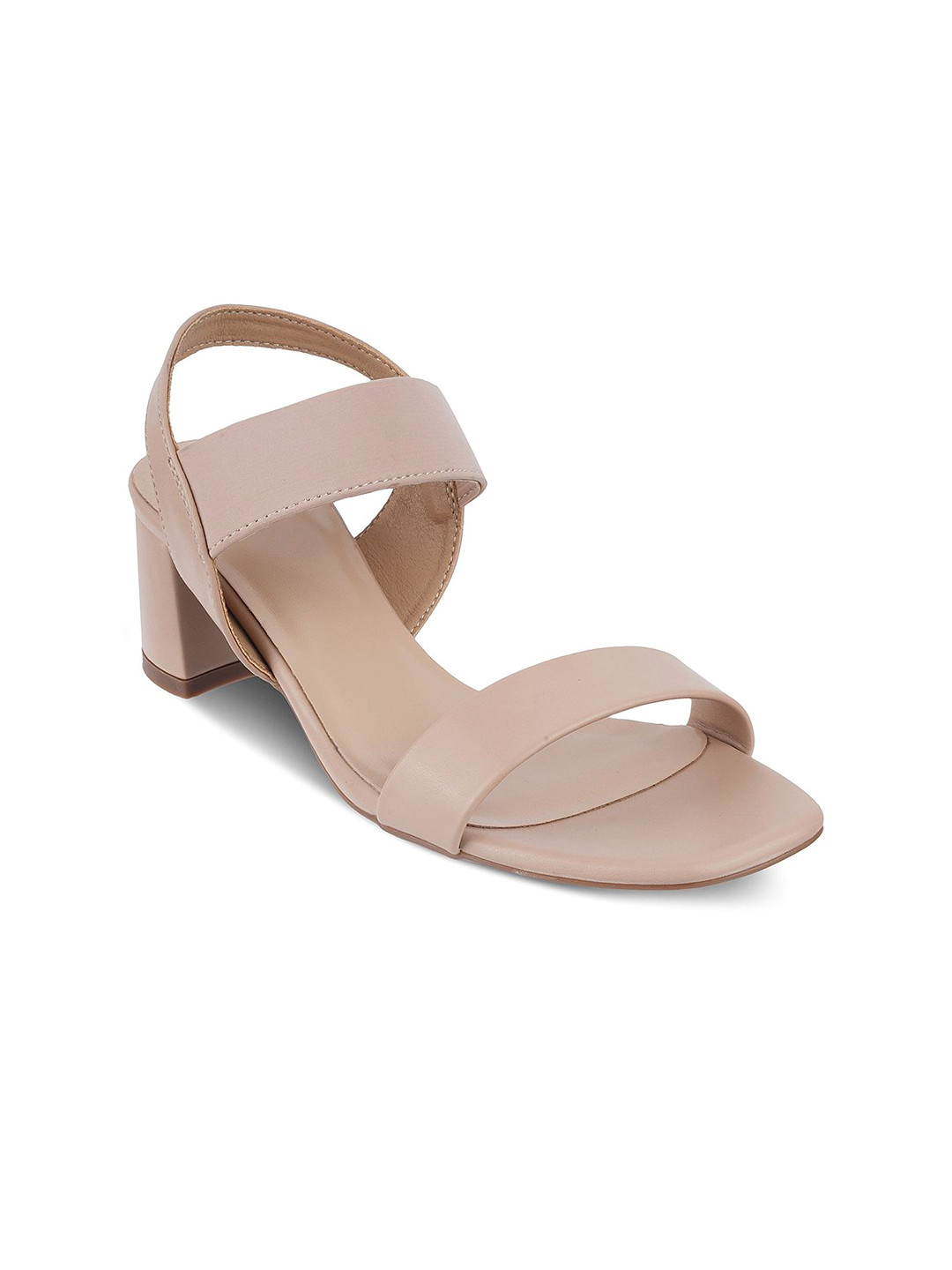 PEPPER Round Toe Block Heels