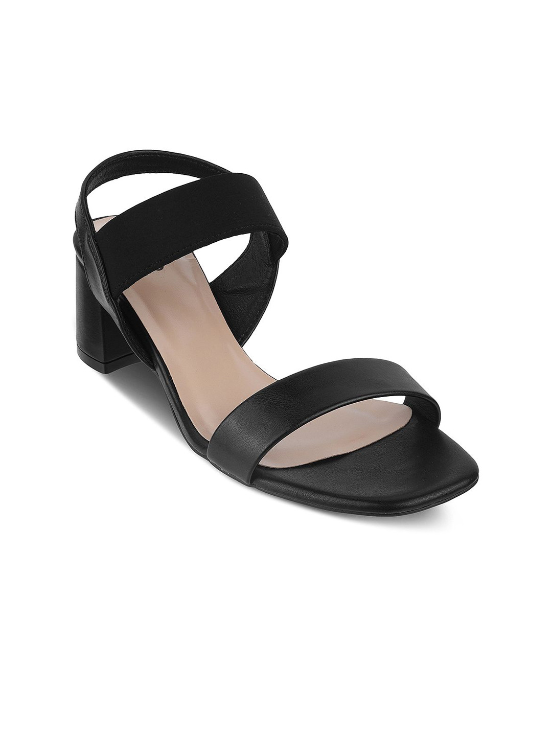 PEPPER Round Toe Block Heels