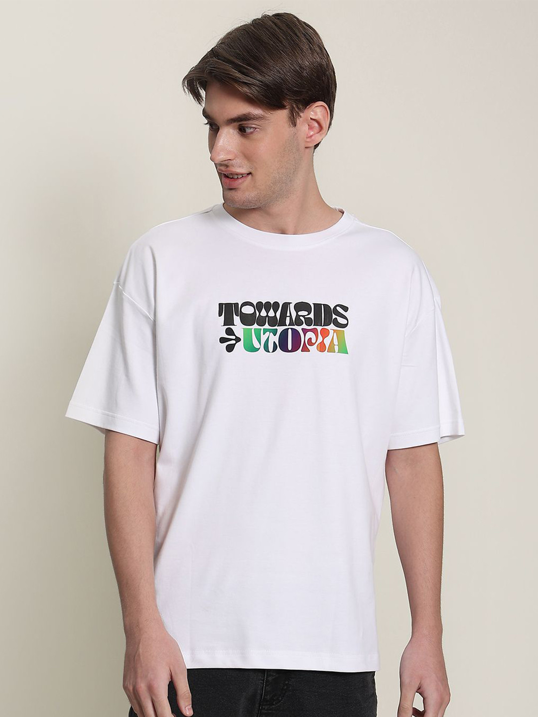 Bene Kleed Men Pride towards Euphoria Oversized T Shirt