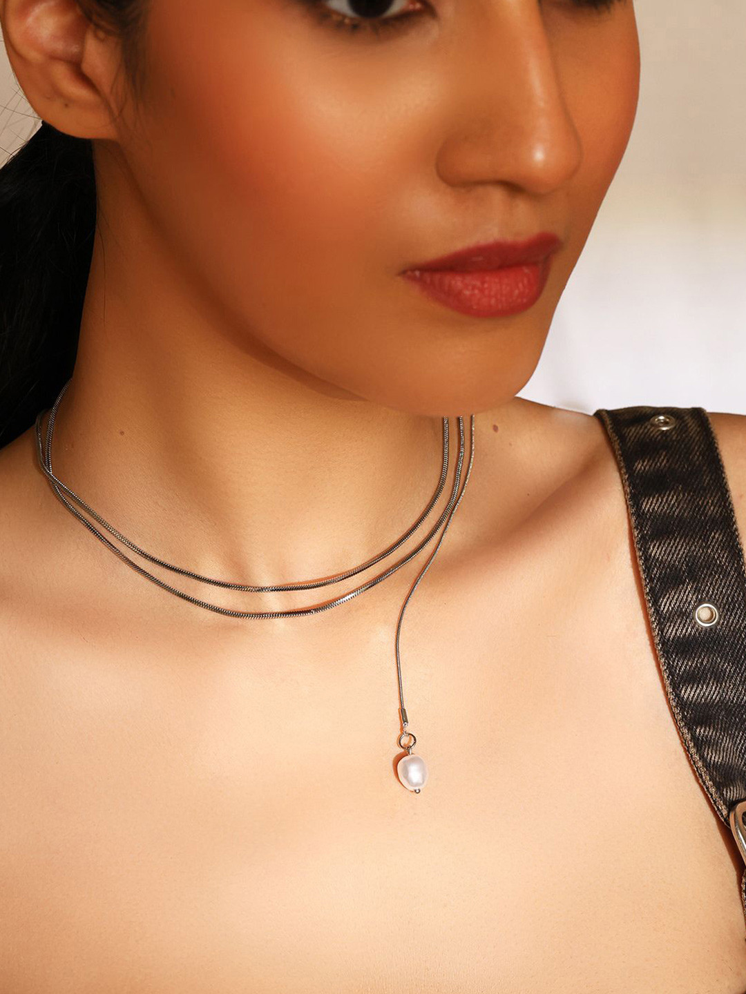 PRITA Silver-Plated Chain