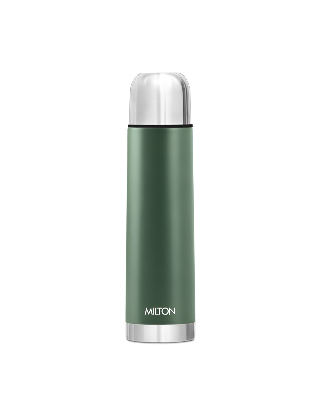 Milton Eco-Flip 1000 Green Stainless Steel Double Wall Vacuum Flask - 1L