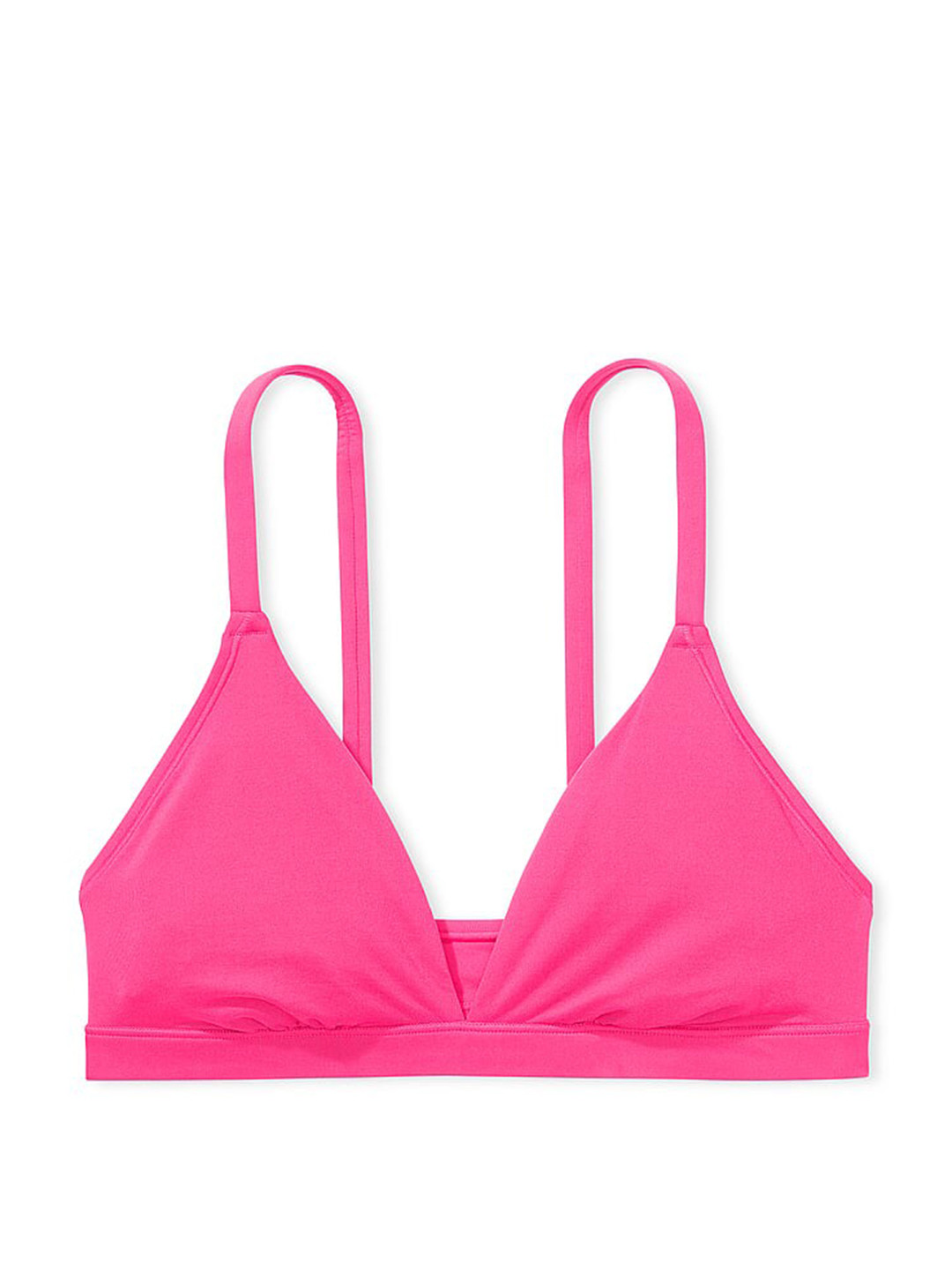 Victoria's Secret PINK Bralettes & Bra Tops Base Stretch Triangle Bralette