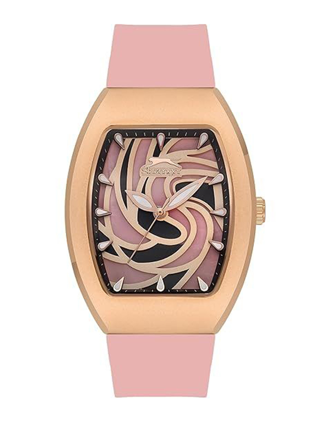 Slazenger Women Printed Dial & Leather Straps Analogue Watch SL092226304