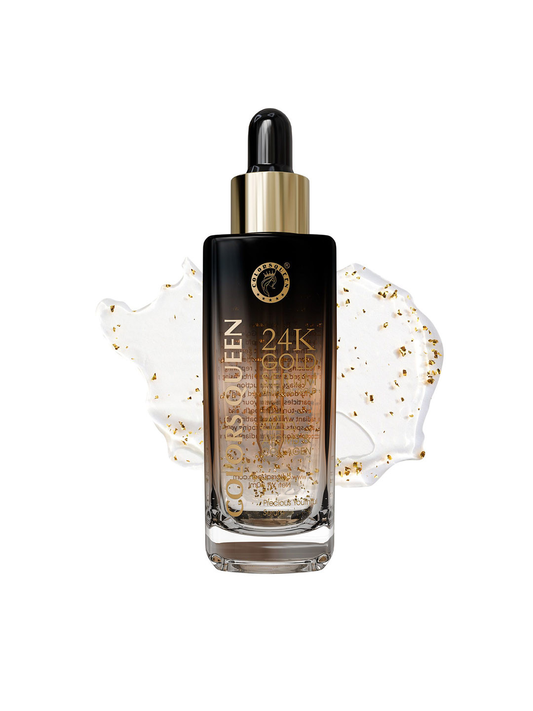 Colors Queen 24K Gold Water-Based Serum with Essential Oils - 30 ml