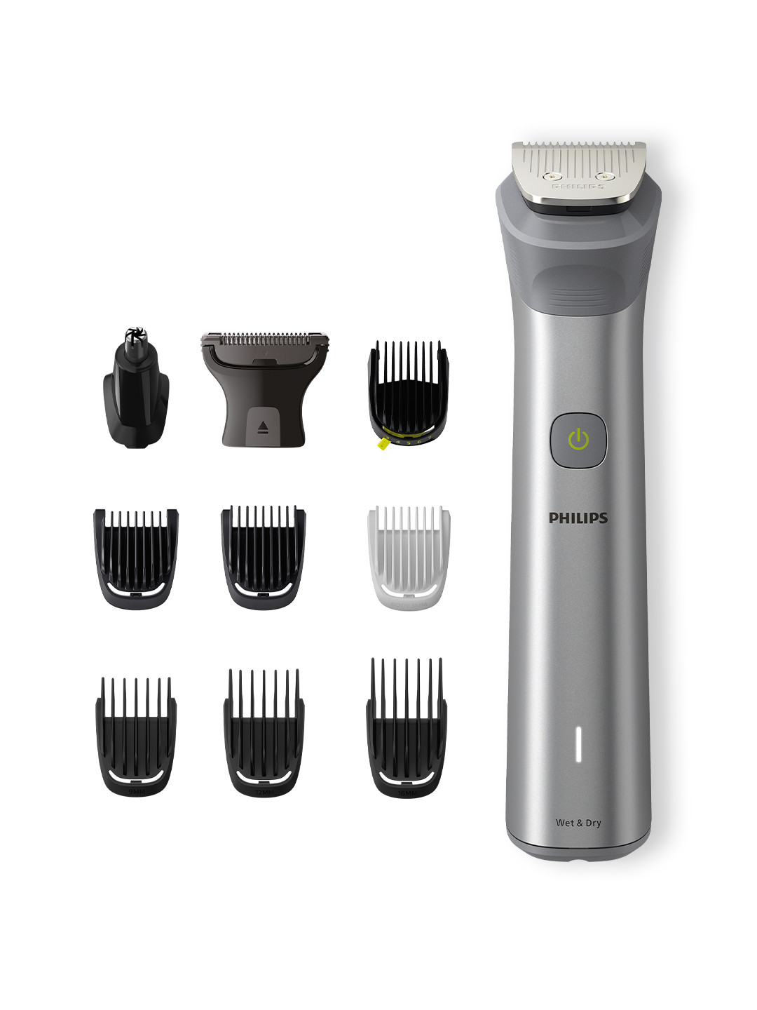 Philips MG5930/65 13-in-1 All-in-One Body Trimmer with Twin Trim Blades - Silver-Toned