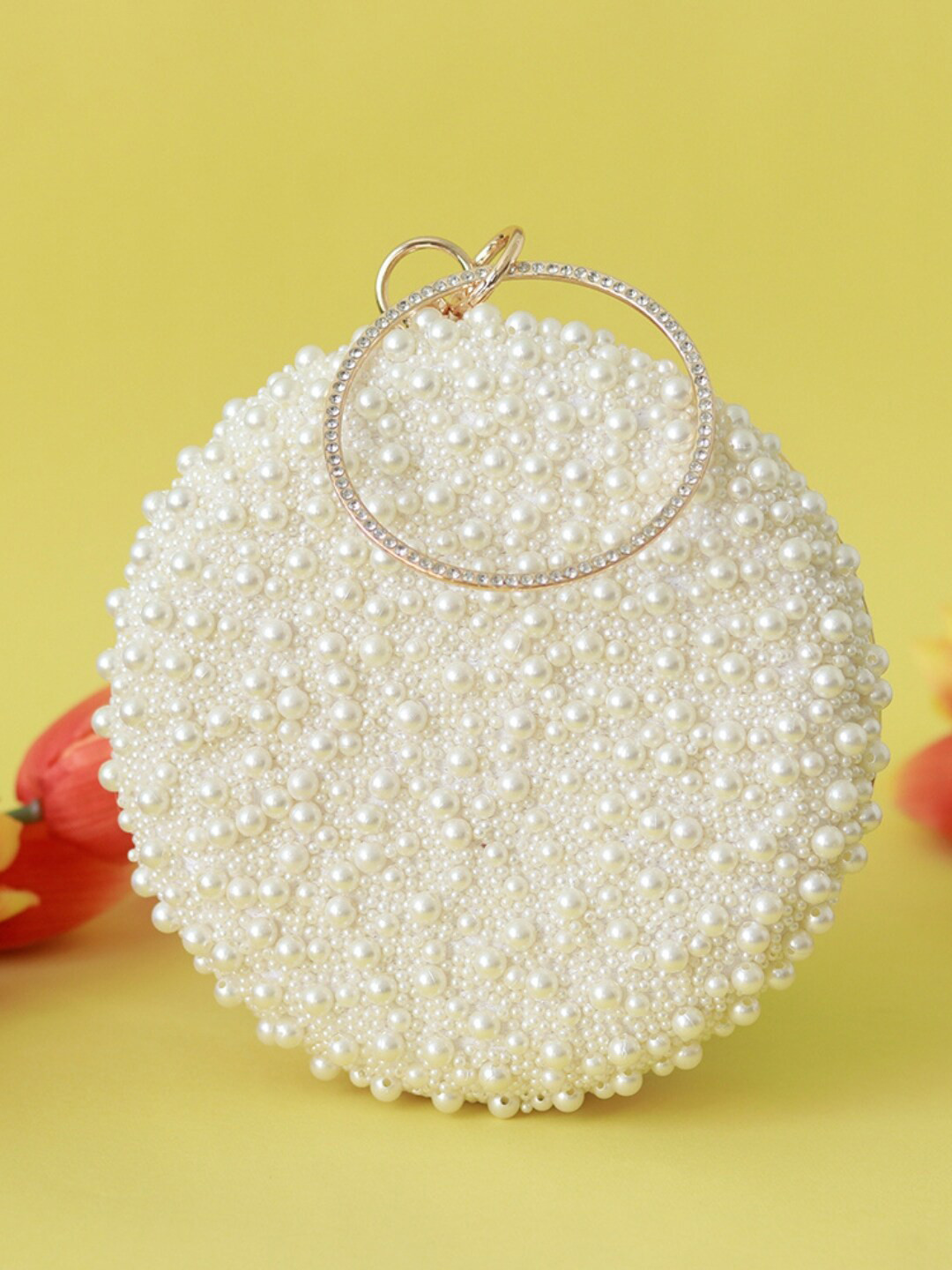 THE TAN CLAN Gauhar Embroidered Box Clutch