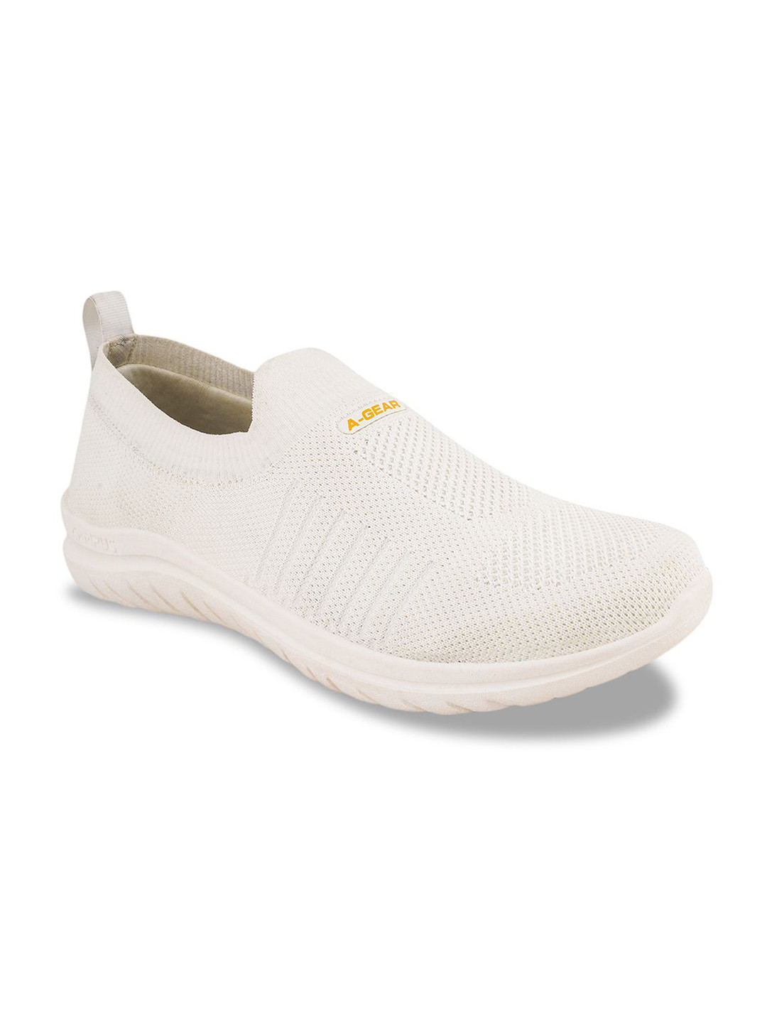 Campus Men AGR-002 Round Toe Memory Foam Mesh Slip-On Sneakers