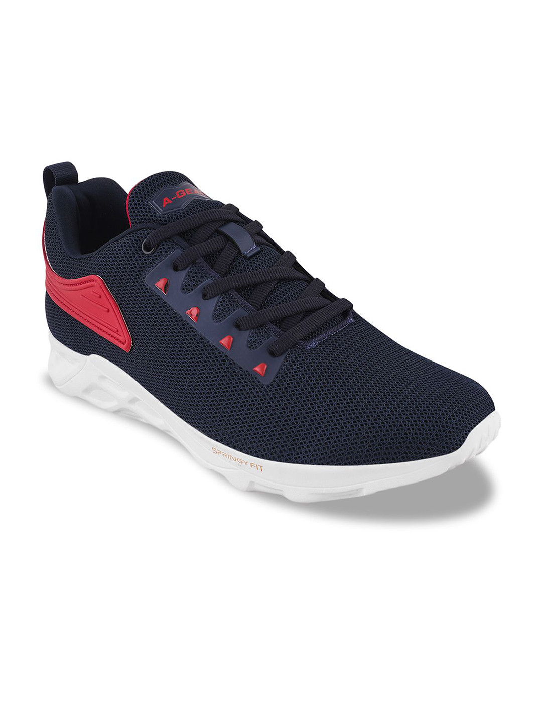 Campus Men AGR-006 Mesh Running Lece-ups Shoes