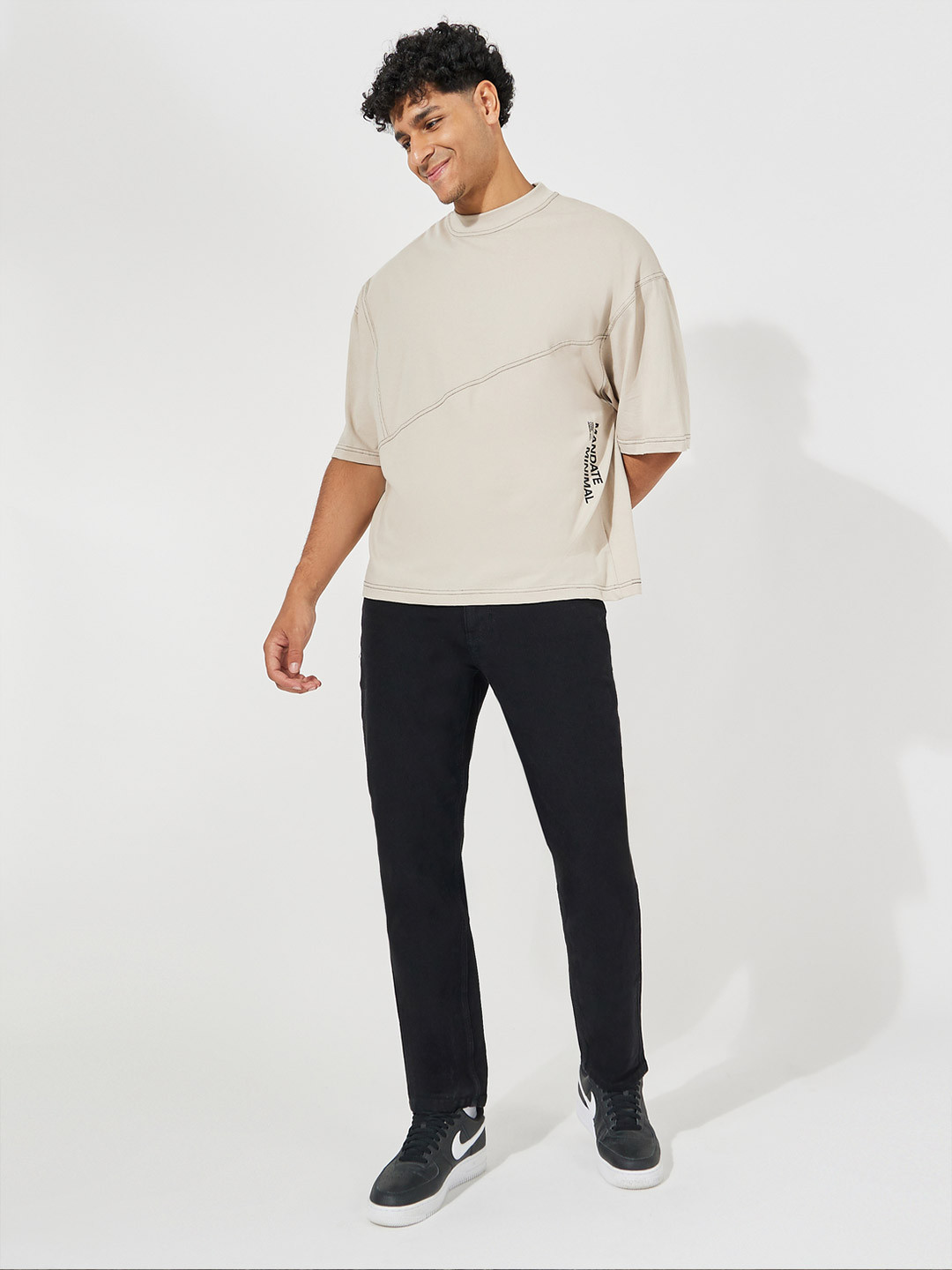 Styli Men Cotton Stretch 5 Pocket Regular Fit Jeans