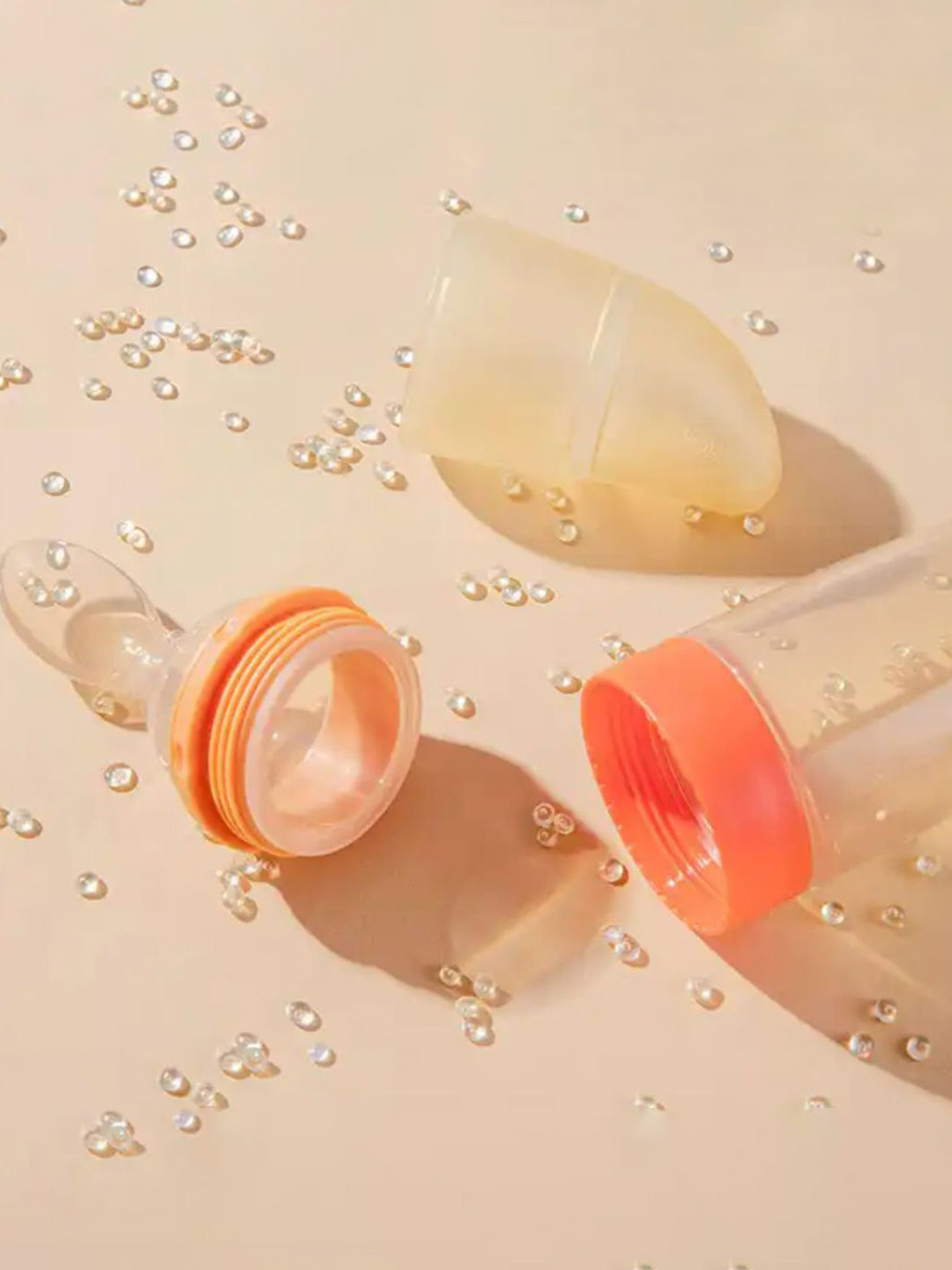 NeonateCare And Food Nibbler Spoon Feeder and Rattle Teether Food Feeders