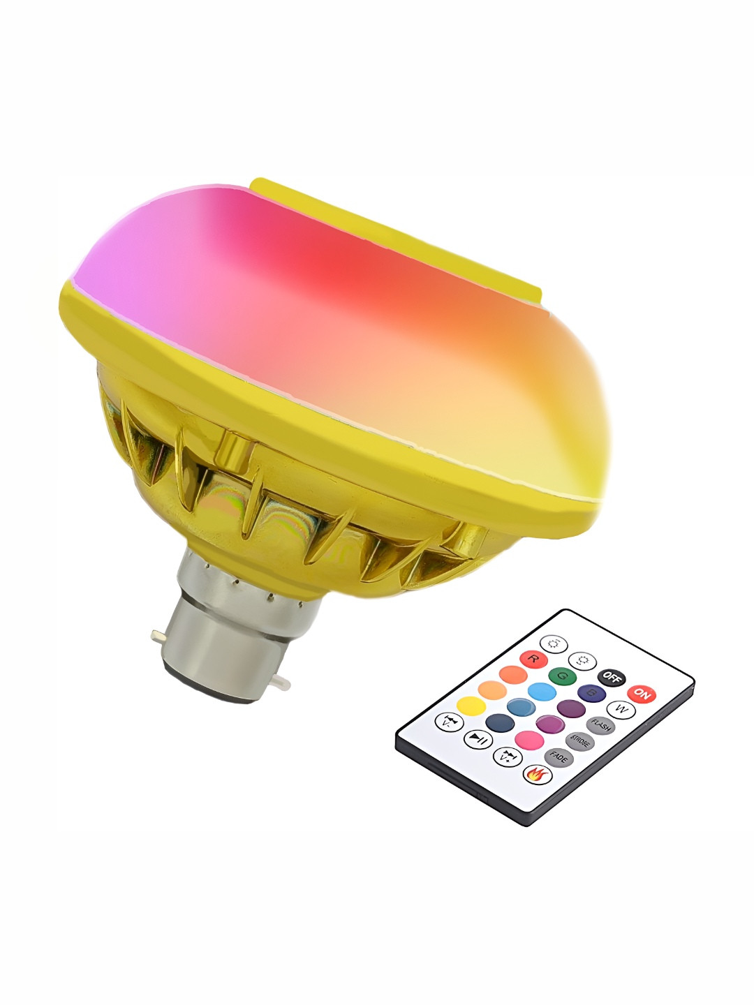SPARK WORLD Yellow LED Bulb Bluetooth Smart Light
