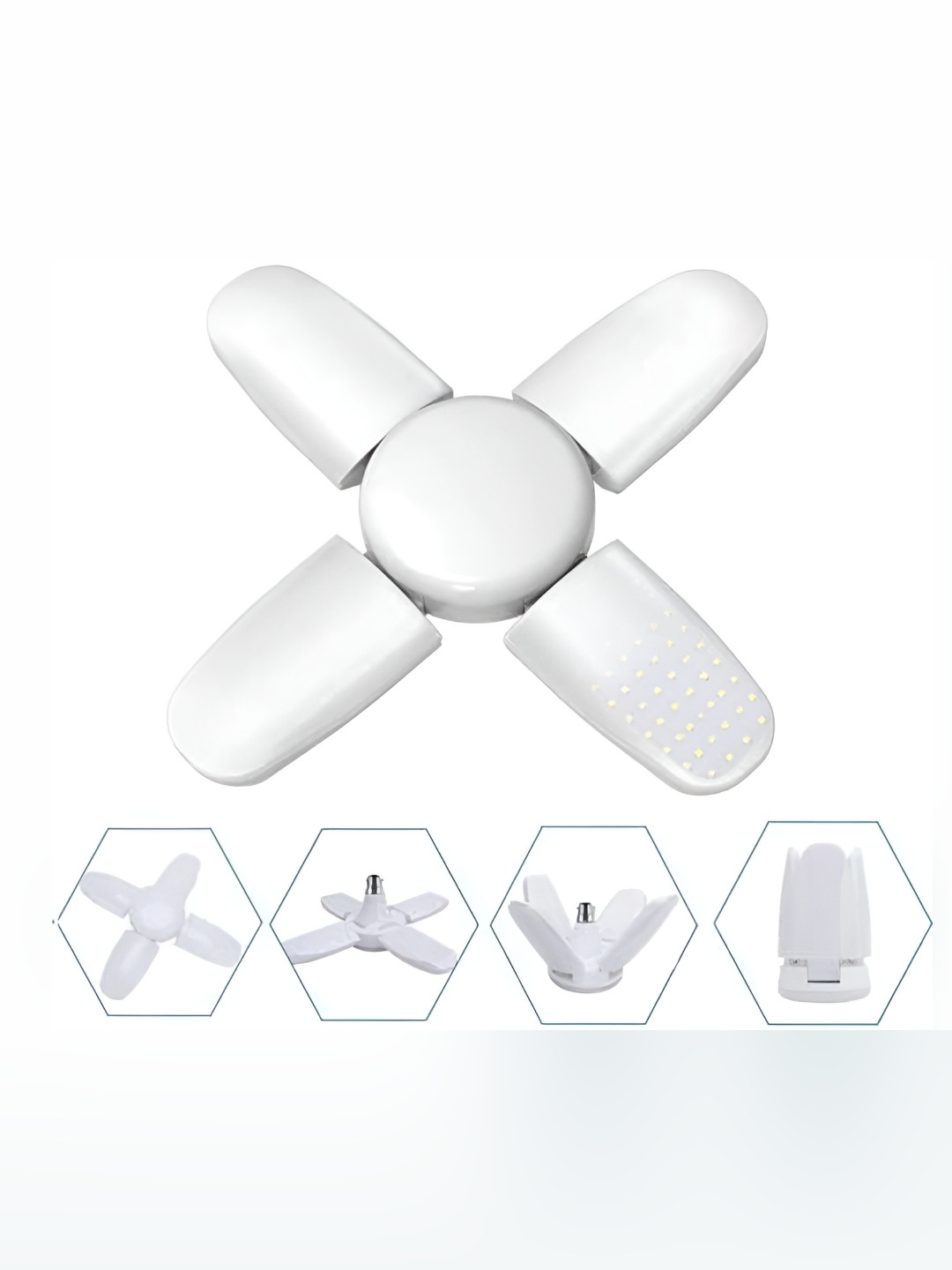 SPARK WORLD White Glass Spherical  Self Assembly Smart Light