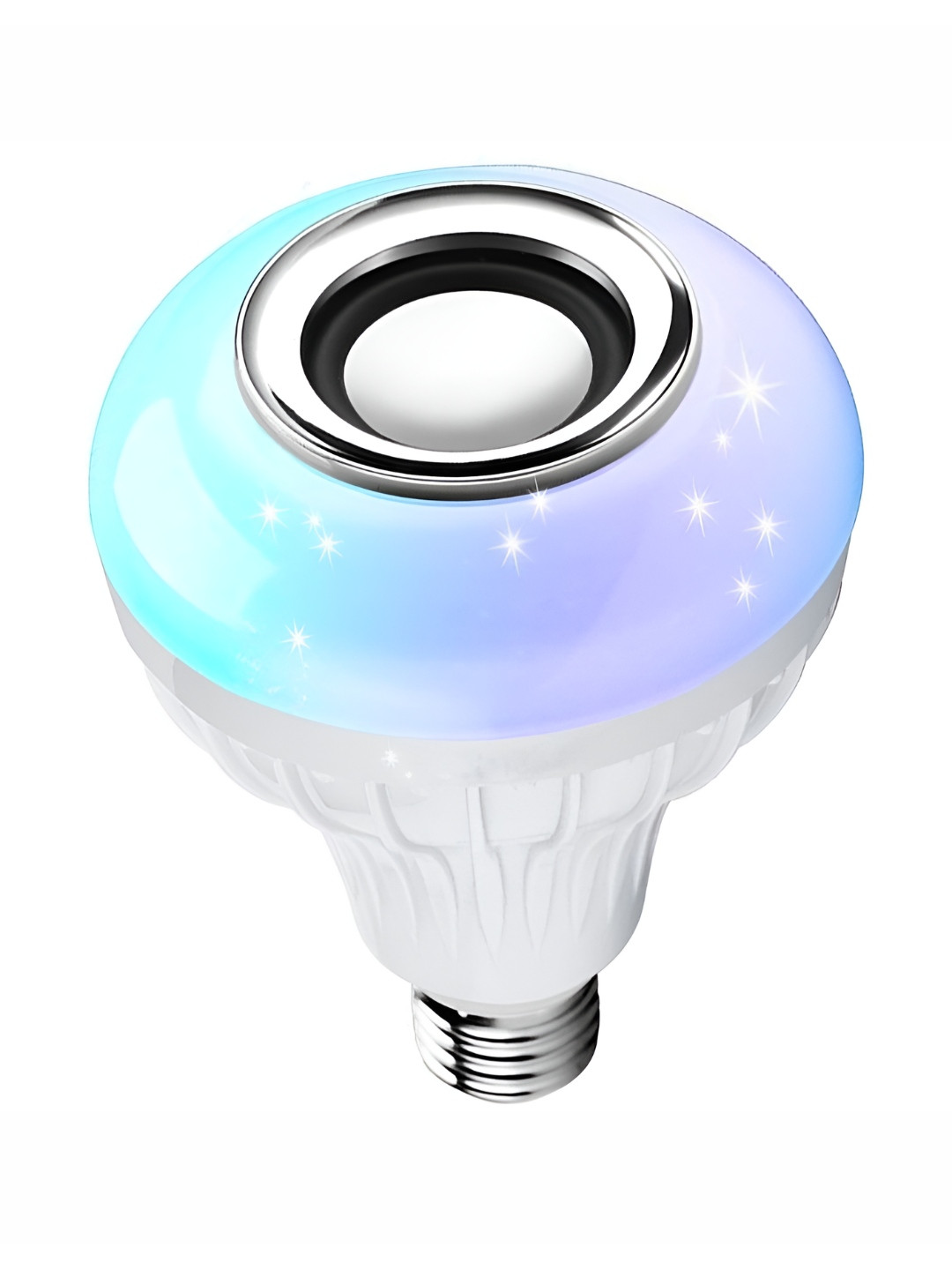 SPARK WORLD White Wireless Music Playing Bluetooth Remote Controller LED Smart Bulb