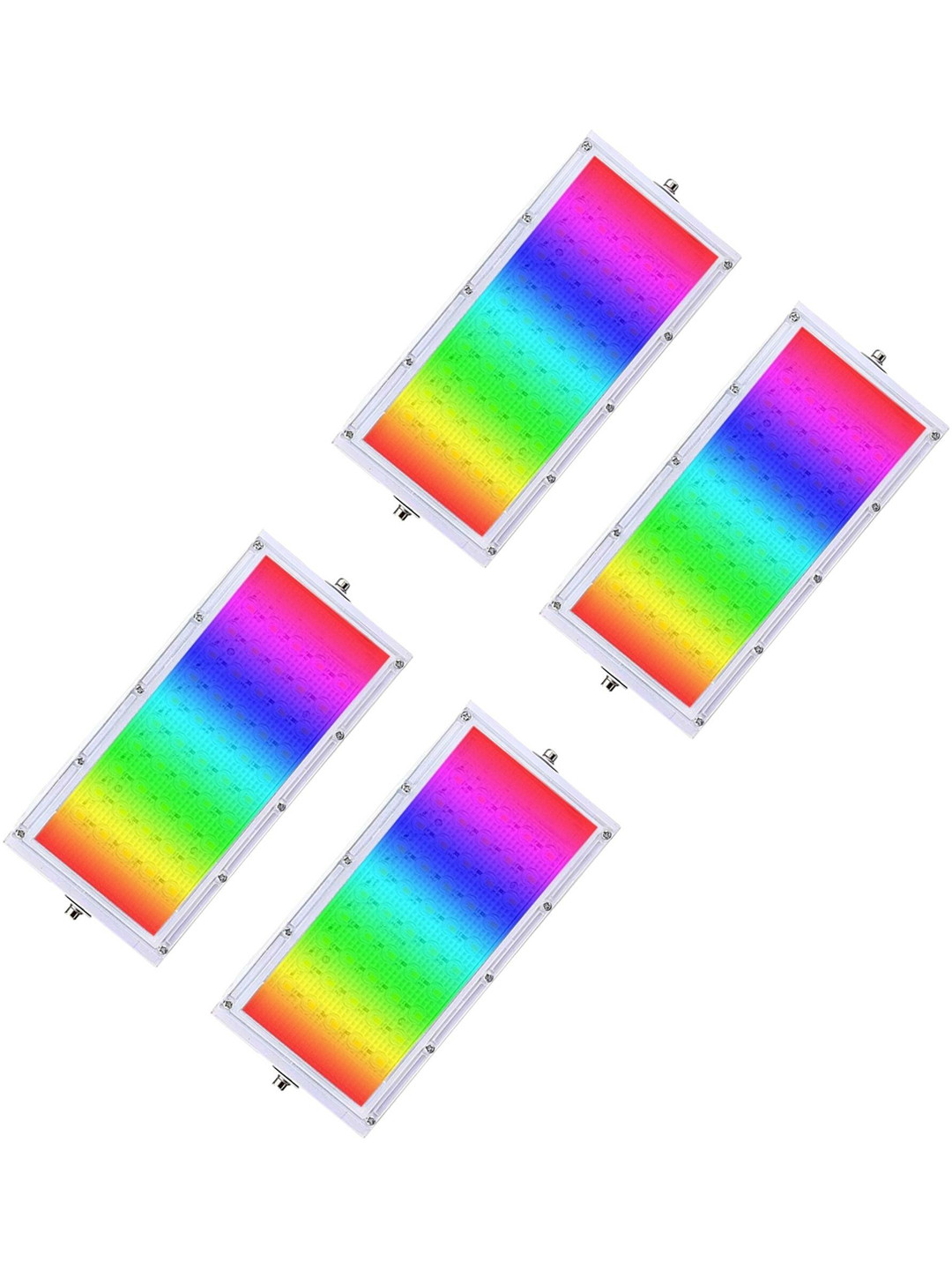 SPARK WORLD White 2 Pieces Wireless Music Playing Remote Controller Smart LED Bulb