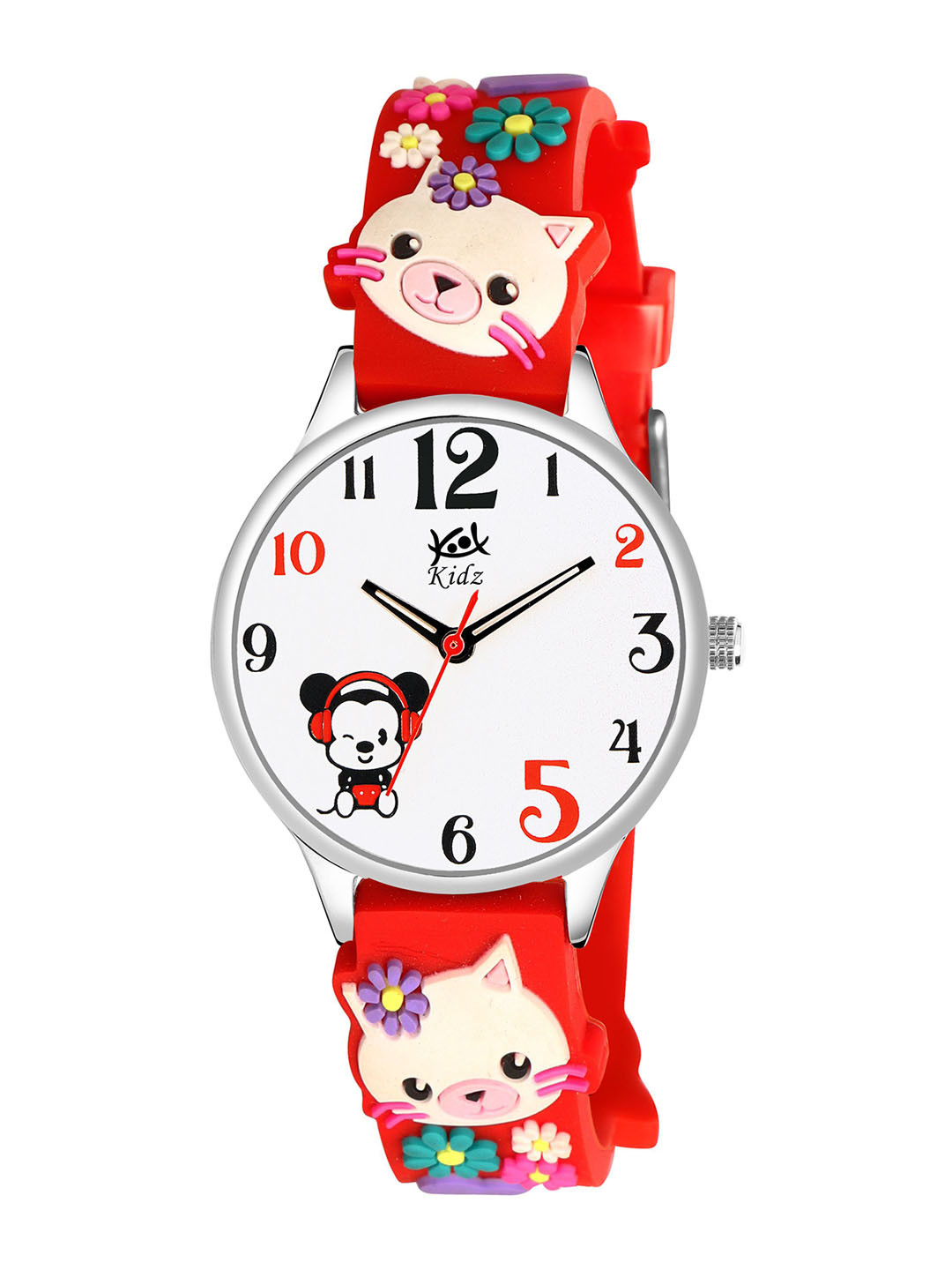 Kool Kidz Girls Printed Dial & Straps Analogue Watches Koolkidz Watch KK 311 CRD