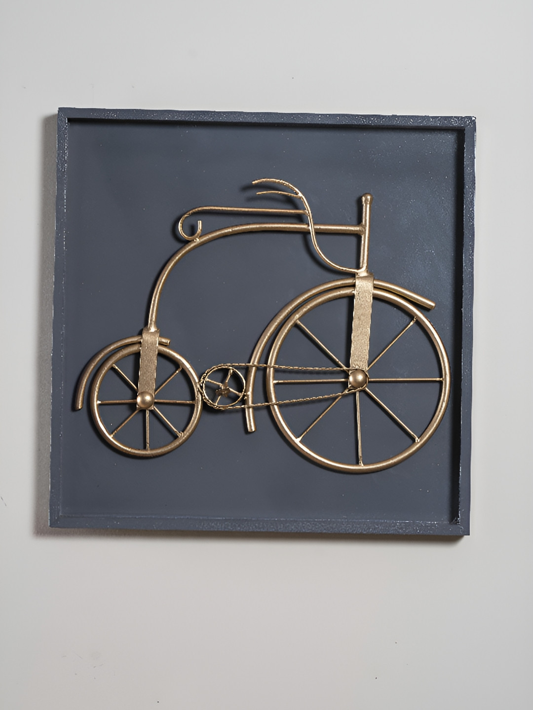 vedas Cycle Metal Matte Hanging Hall Wall Hangings-18.1In