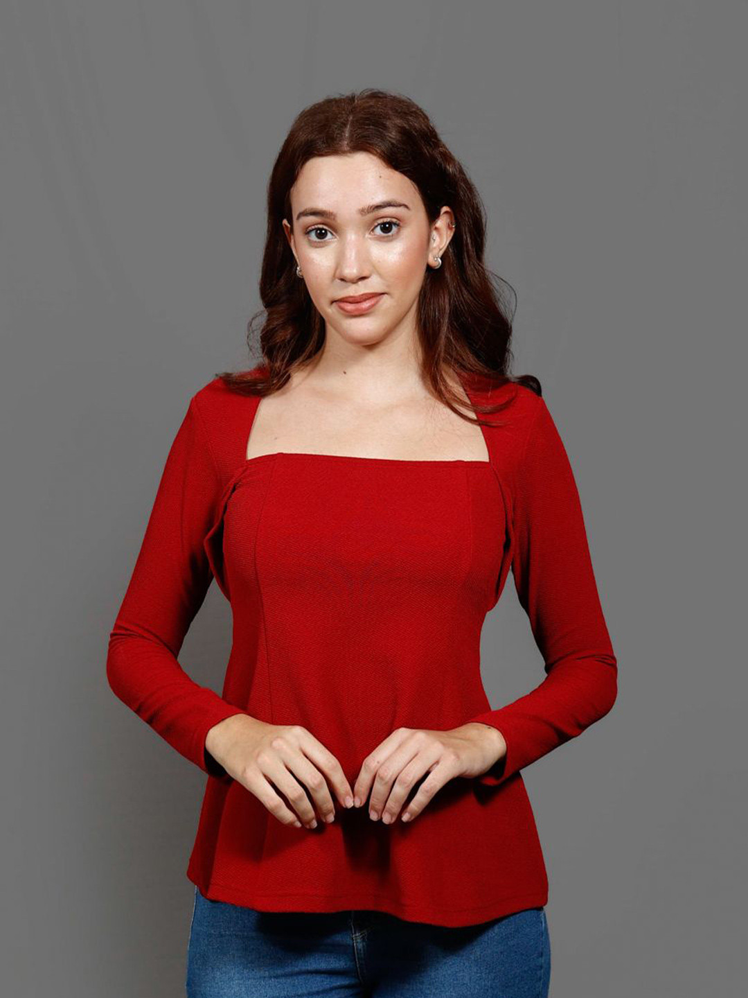 The Roadster Lifestyle Co. Square Neck A-Line Top