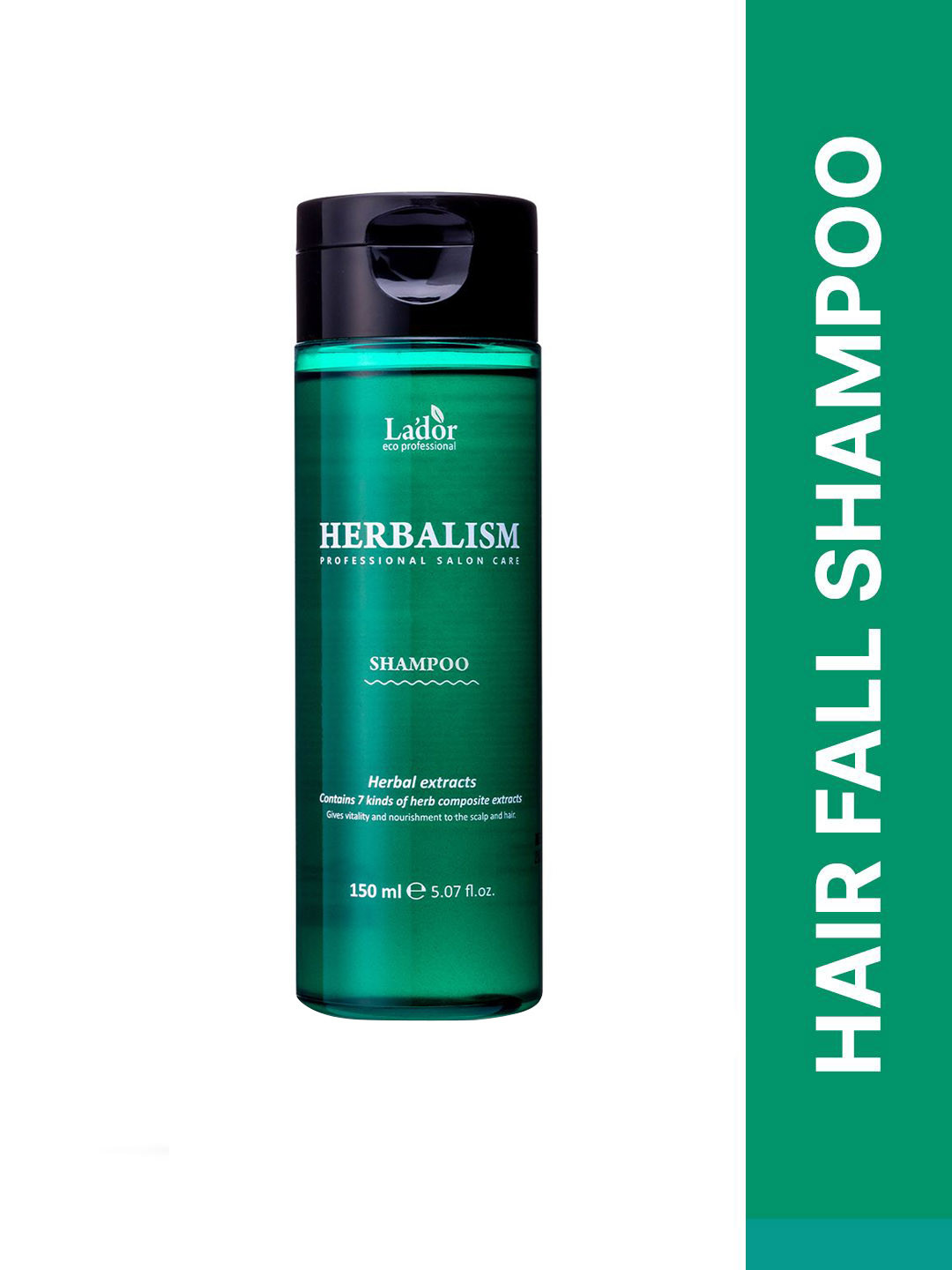 Lador Herbalism Shampoo With Herbal Extracts For Hair Fall Control - 150 ml