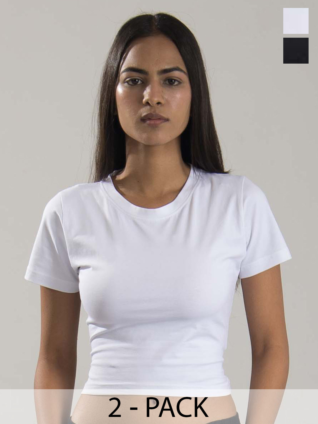 ONEWAY Women Pack of 2 Crop Top