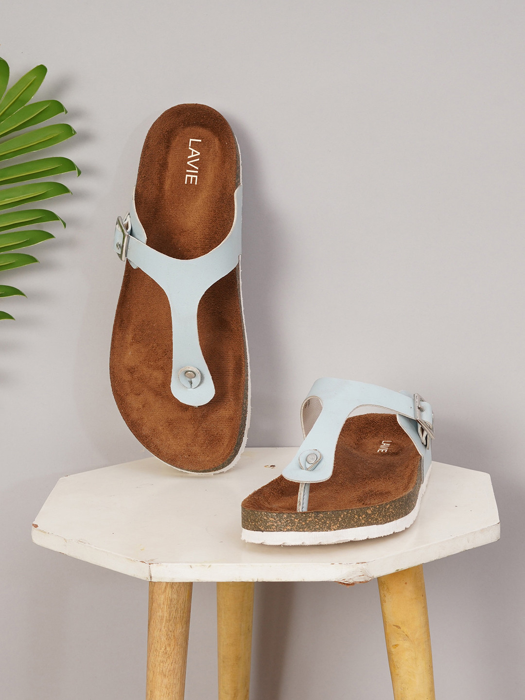 Lavie Woven Design T-Strap Flats With Bows