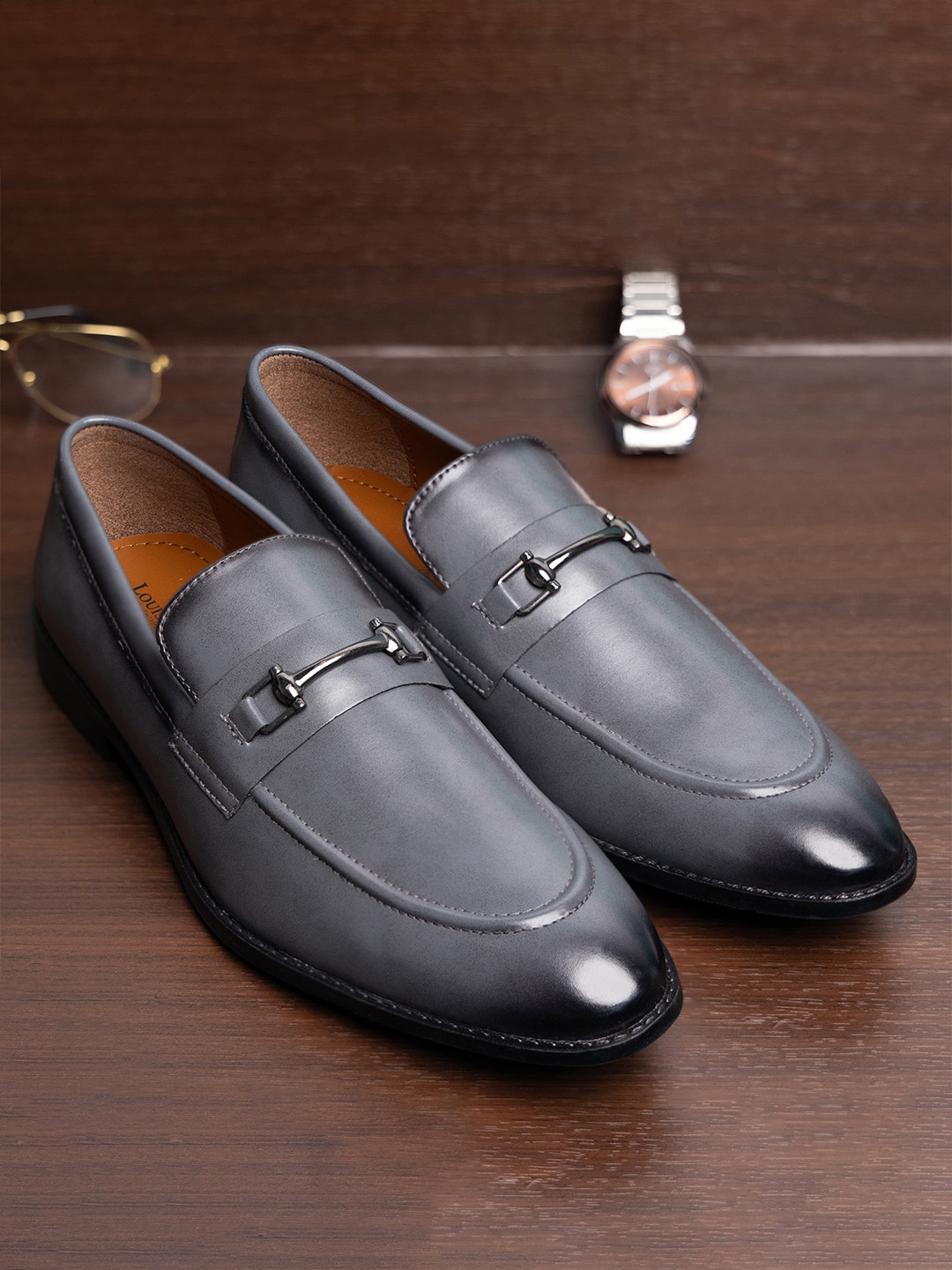 Buy LOUIS STITCH Men Formal Slip On Moccasin Shoes Formal Shoes for Men 29856354 Myntra
