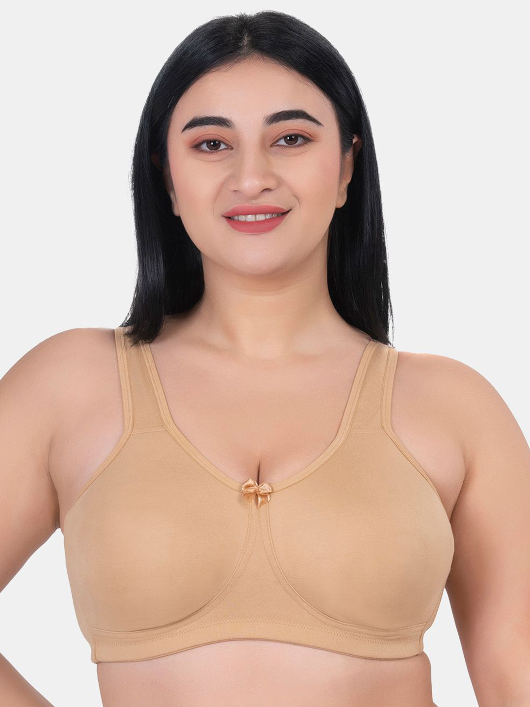 KOMLI Plus Size Non Padded Cotton T-shirt Bra K-D988-FWN-1PC_JA0524