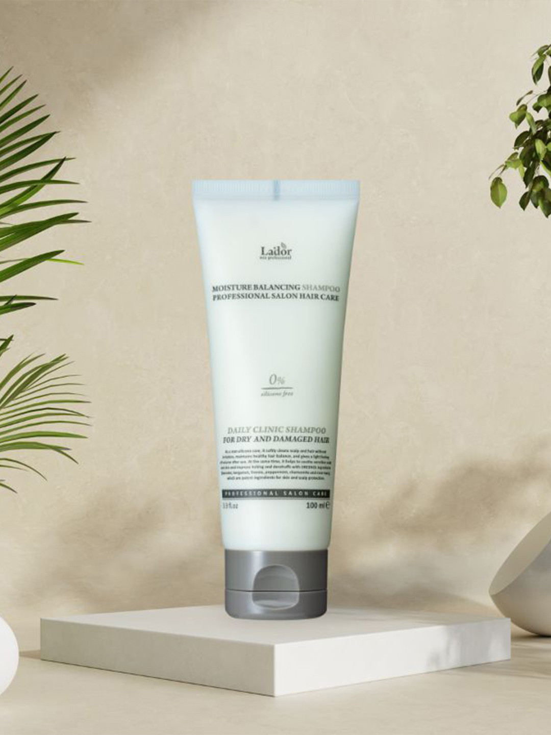 Lador Moisture Balancing Shampoo for Dry & Damaged Hair with Hydrating Ingredients - 100ml