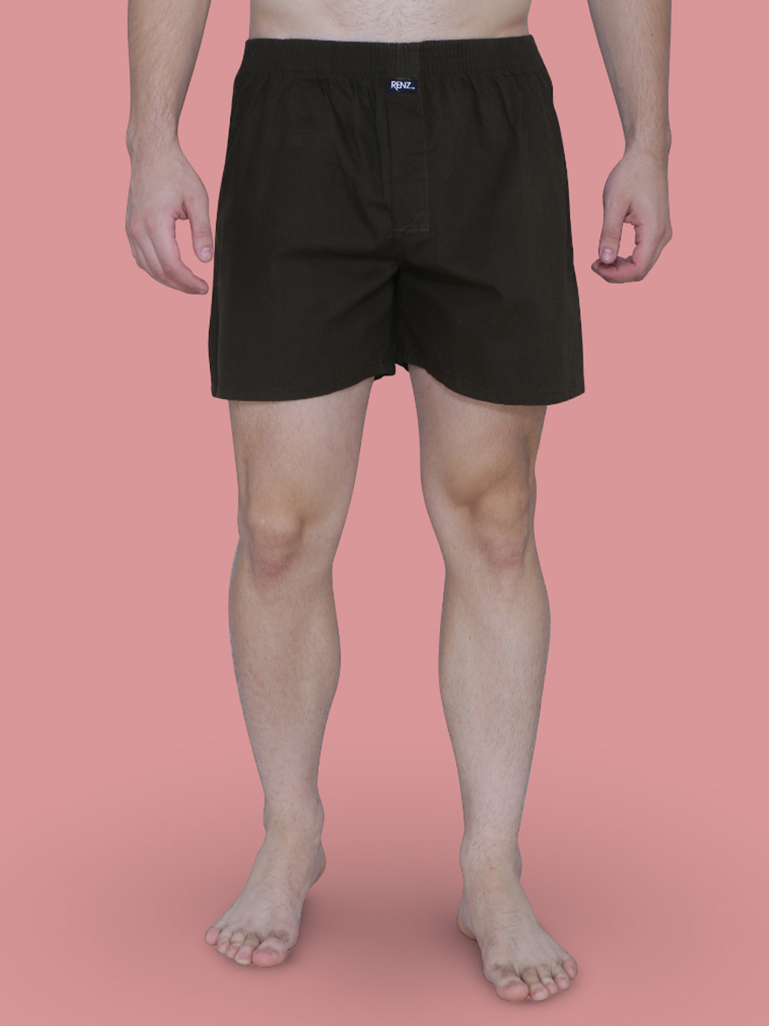 RENZ Mid Rise Carbon Finish Pure Cotton Boxer