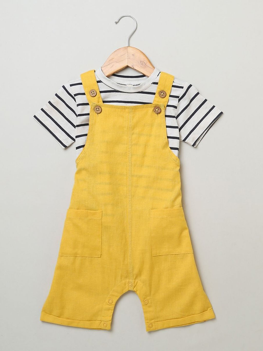 Sweetlime By AS Boys Dungaree With t-Shirt