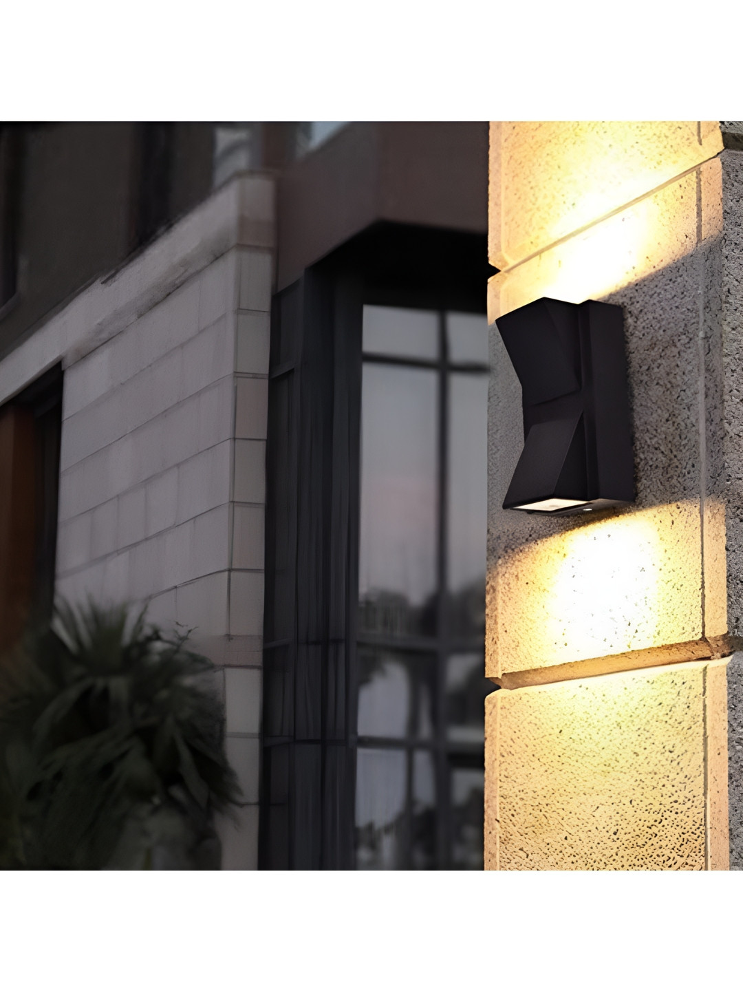 SPARK WORLD Yellow Aluminum Outdoor Lamps