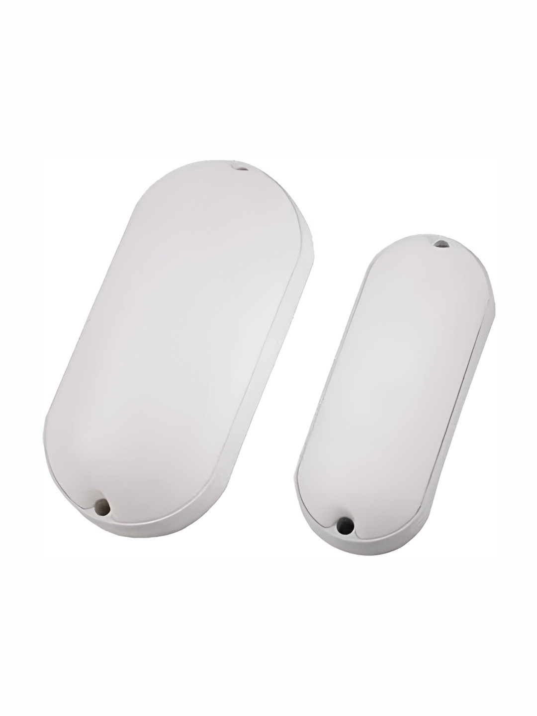 SPARK WORLD 2-pcs White Iron Outdoor Lamp