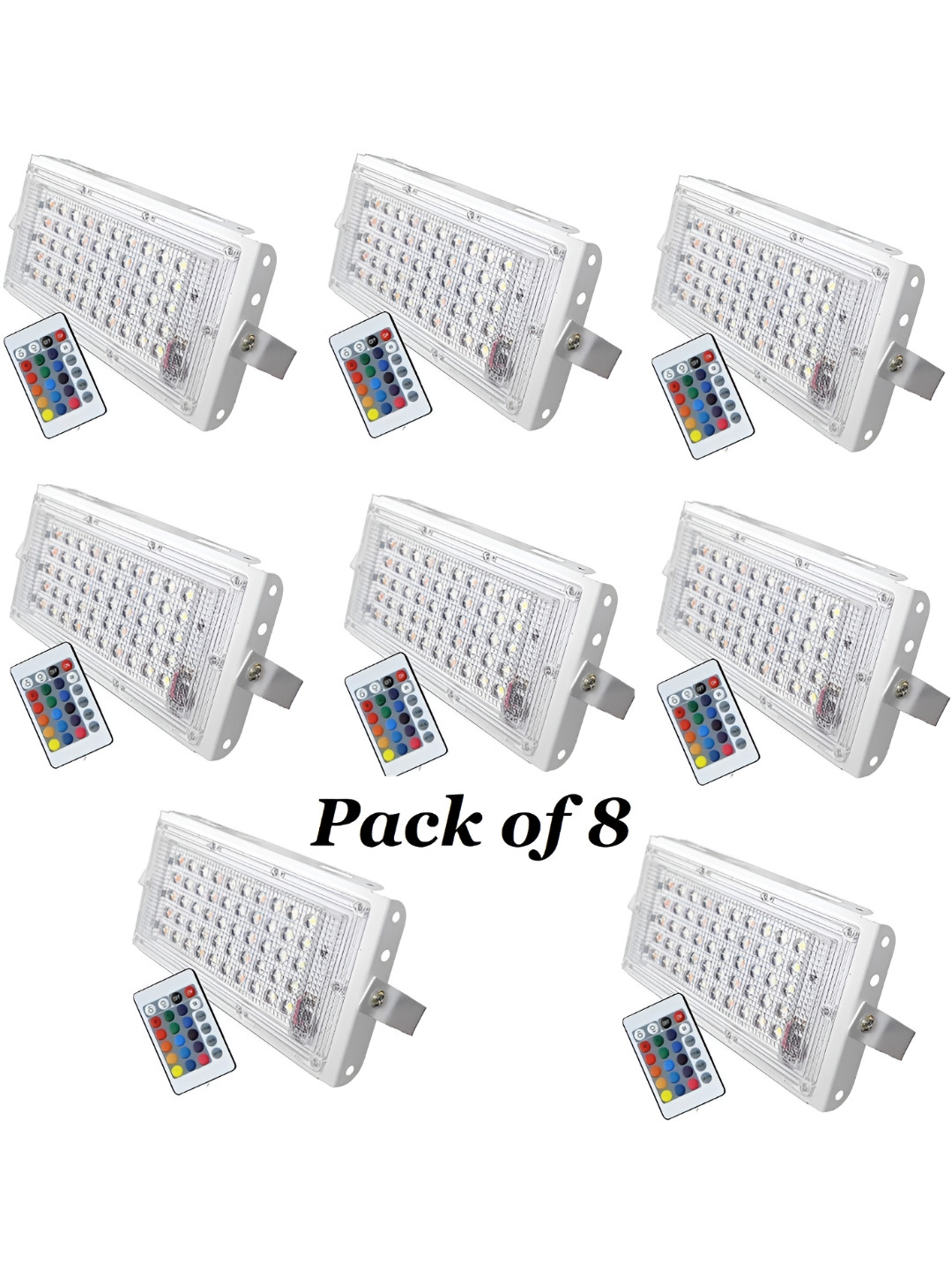 SPARK WORLD 8-pcs Aluminium Outdoor Lamp