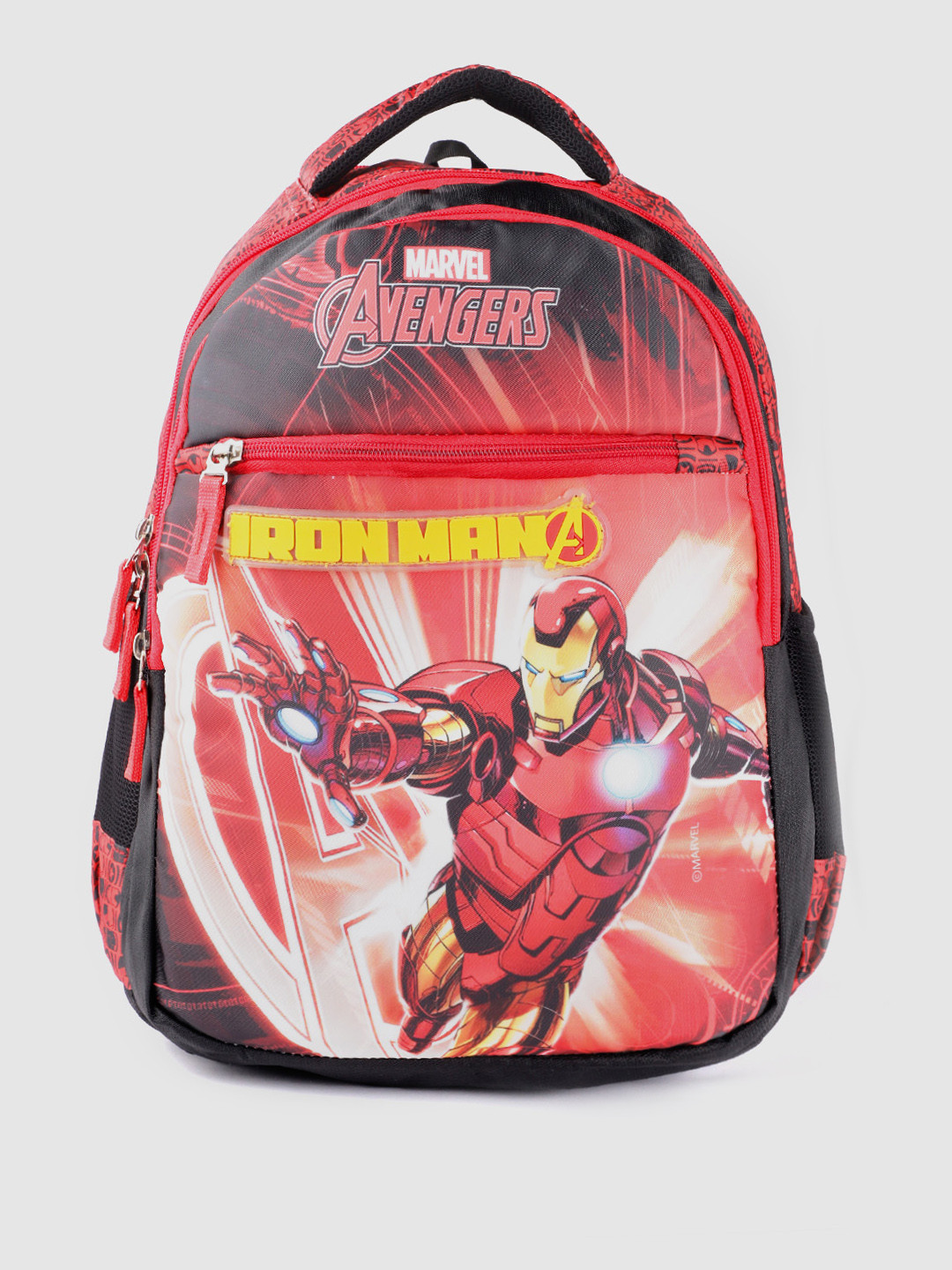 Priority Boys Marvel Ironman Printed School Backpack 25L