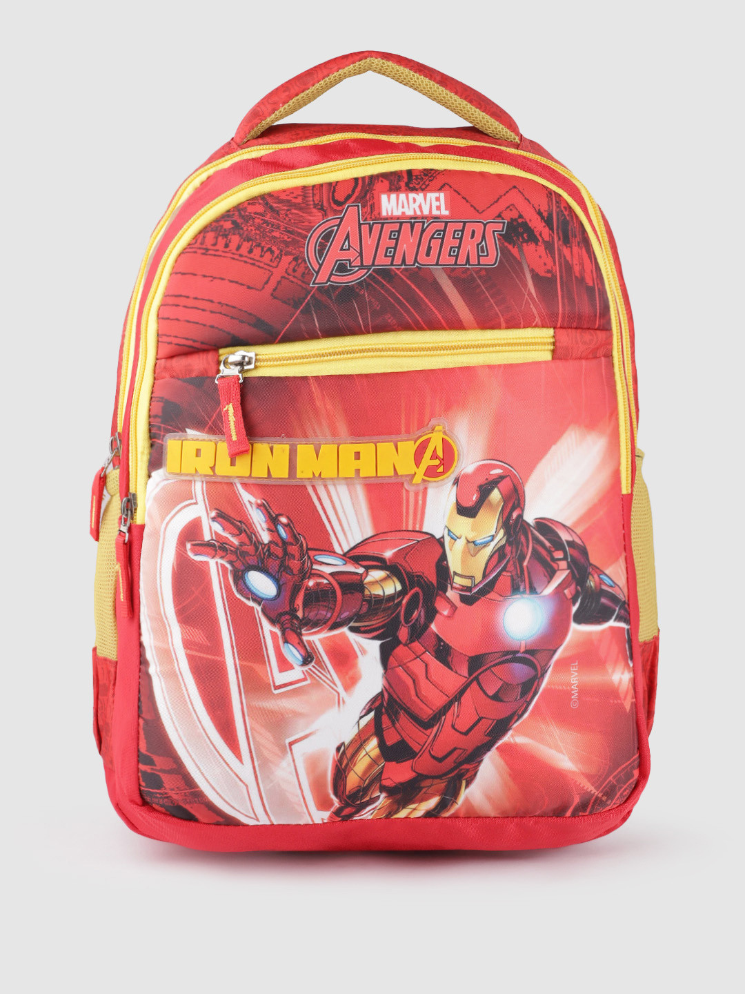 Priority Boys Marvel Ironman Printed School Backpack 25L