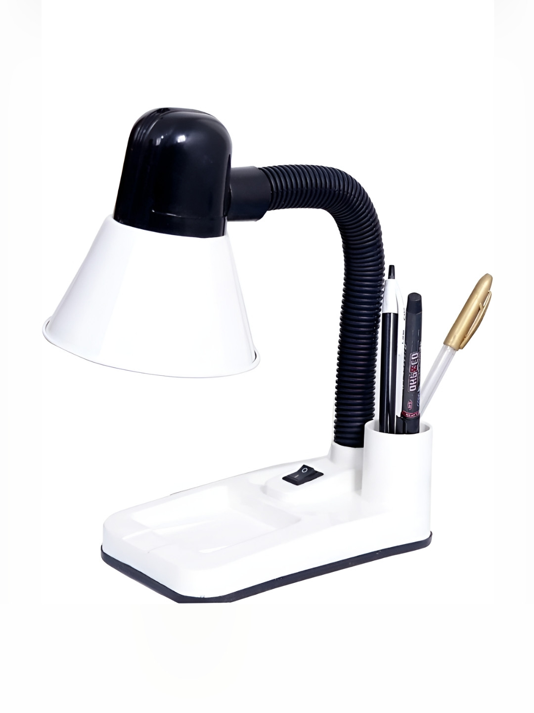 SPARK WORLD White  Frustum Self Assembly Contemporary Table Lamp