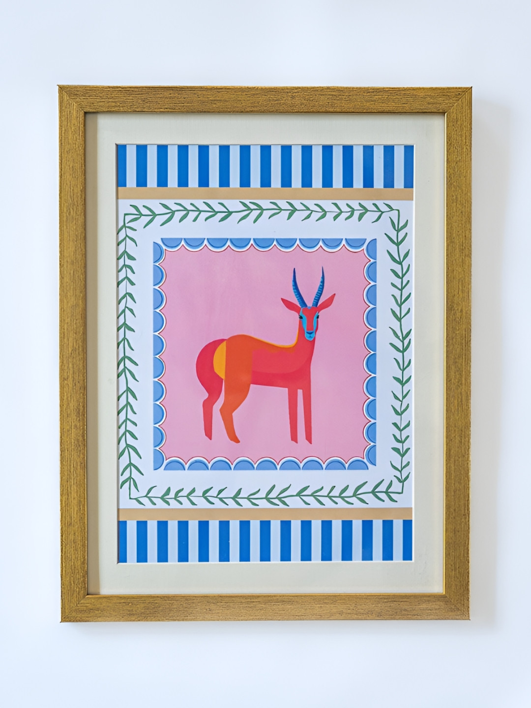 The Wishing Chair White & Brown Wooden Wall Photo Frame