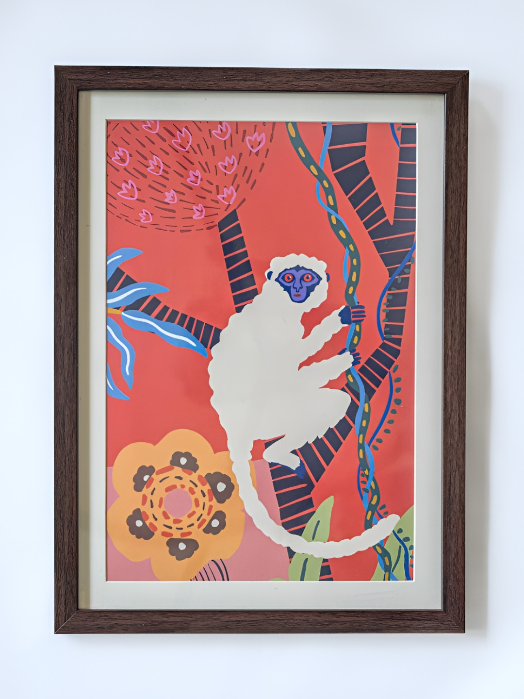 The Wishing Chair White & Brown Wooden Wall Photo Frame