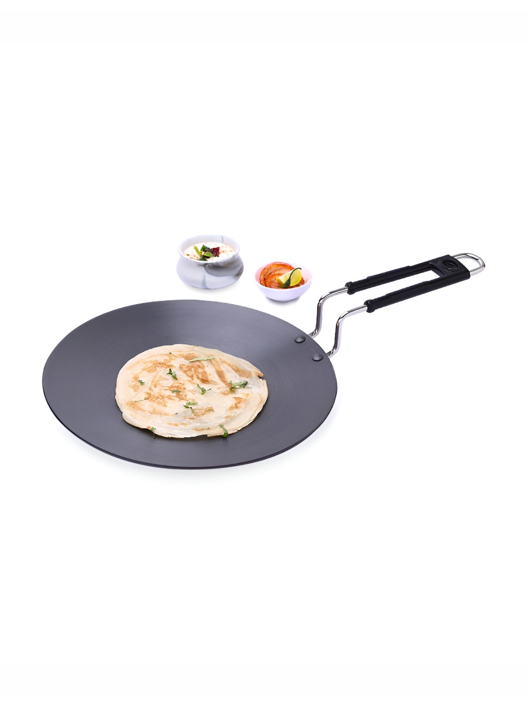 Wonderchef Taurus Black Hard Anodized Induction Friendly Roti Tawa-25 cm