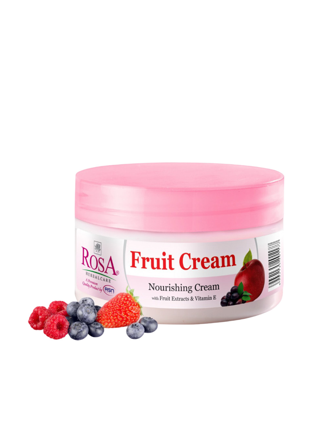 ROSA Fruit Cream with Vitamin E & Jojoba Oil - 500 ml