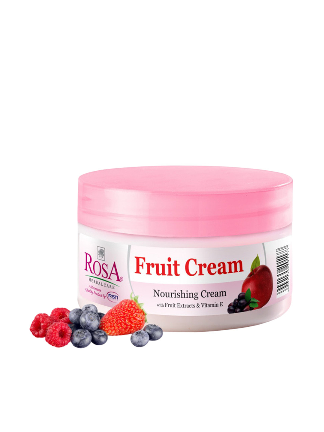 ROSA Fruit Cream with Vitamin E & Jojoba Oil - 200 ml