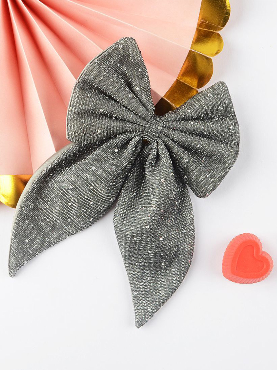 Radhu & Kabby Women Set Of 2 Embellished Alligator Hair Clip