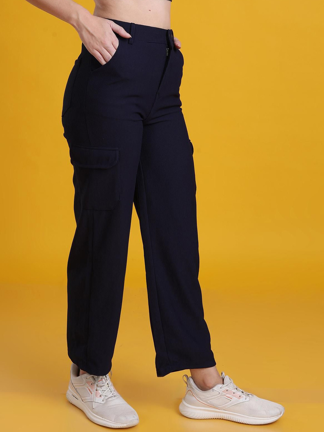 The Dance Bible Women Relaxed Straight Fit Easy Wash Trousers