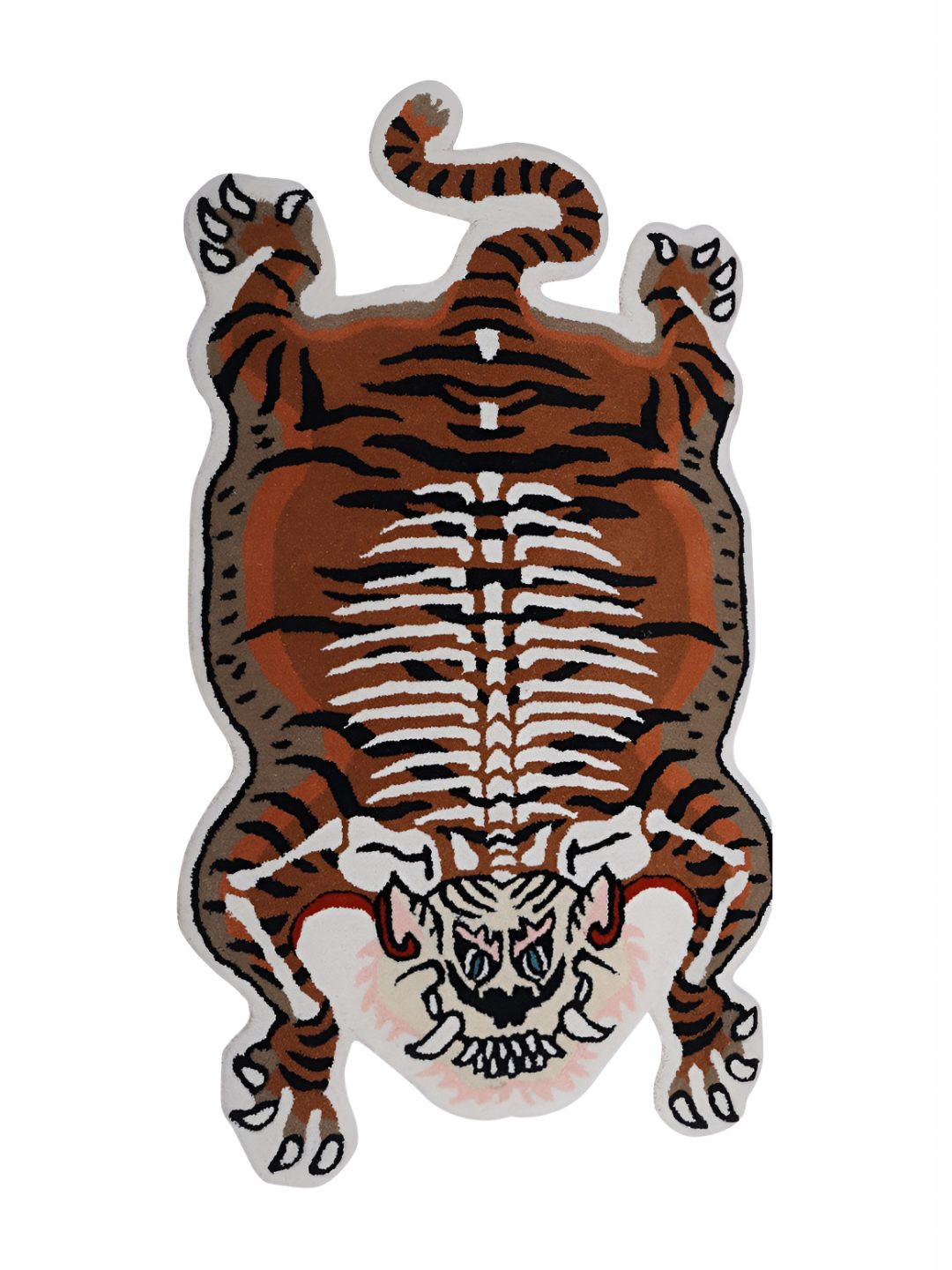 Exotic India Pumpkin Spice Wool Yogic Asana Mat