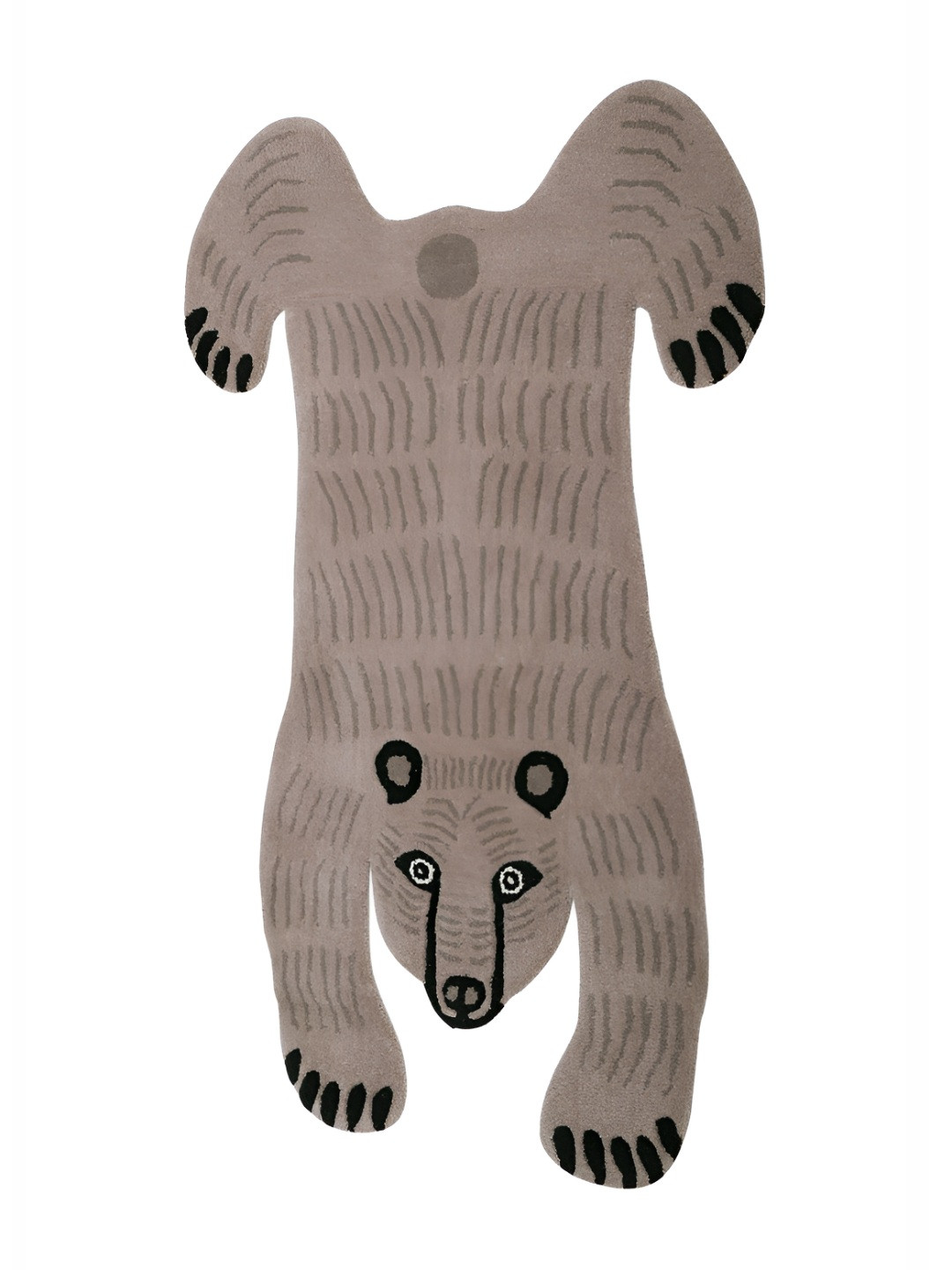 Exotic India Bear Wool Yogic Oxford Tan Asana Mat