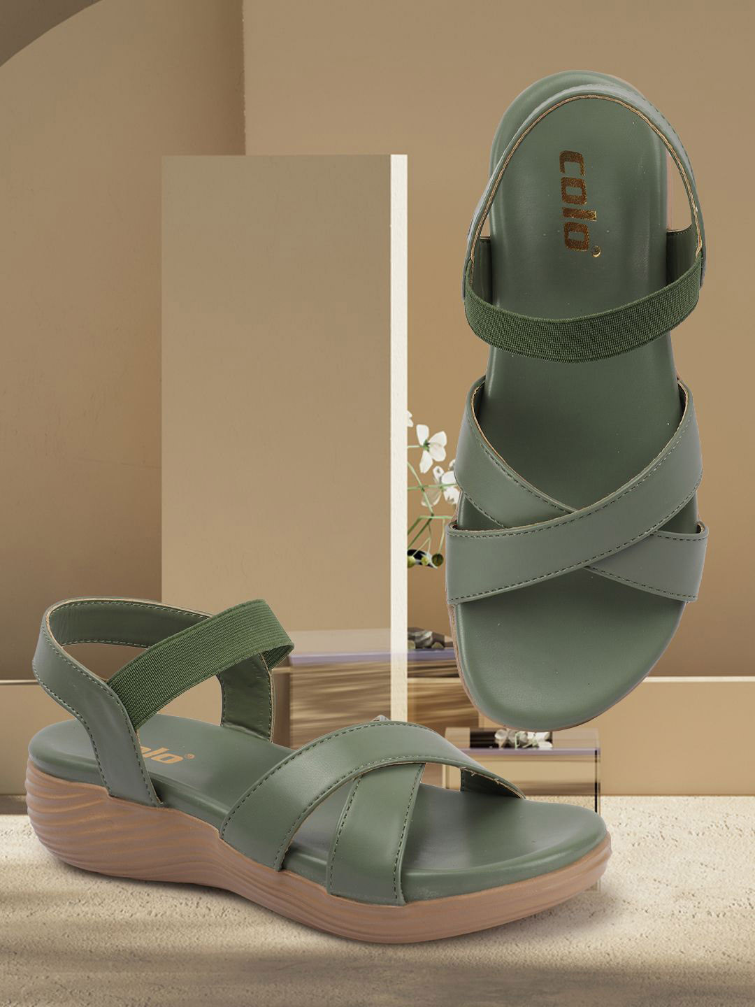 Colo Women Comfort Heel Sandals