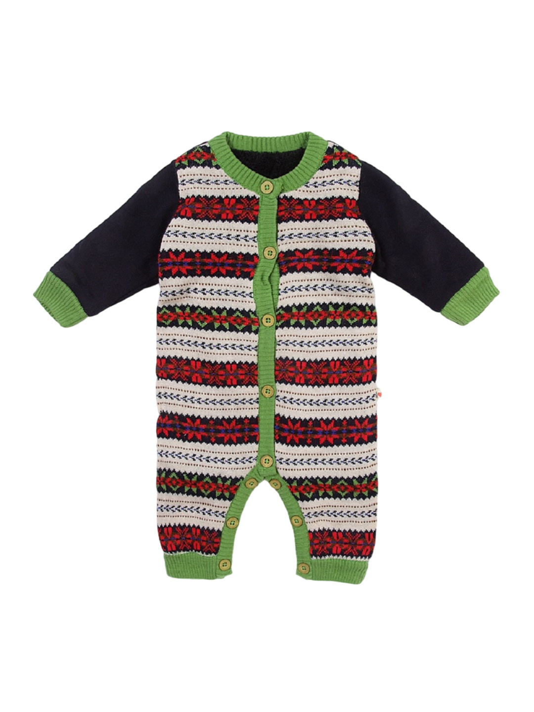 Yellow Apple Infants Printed Rompers