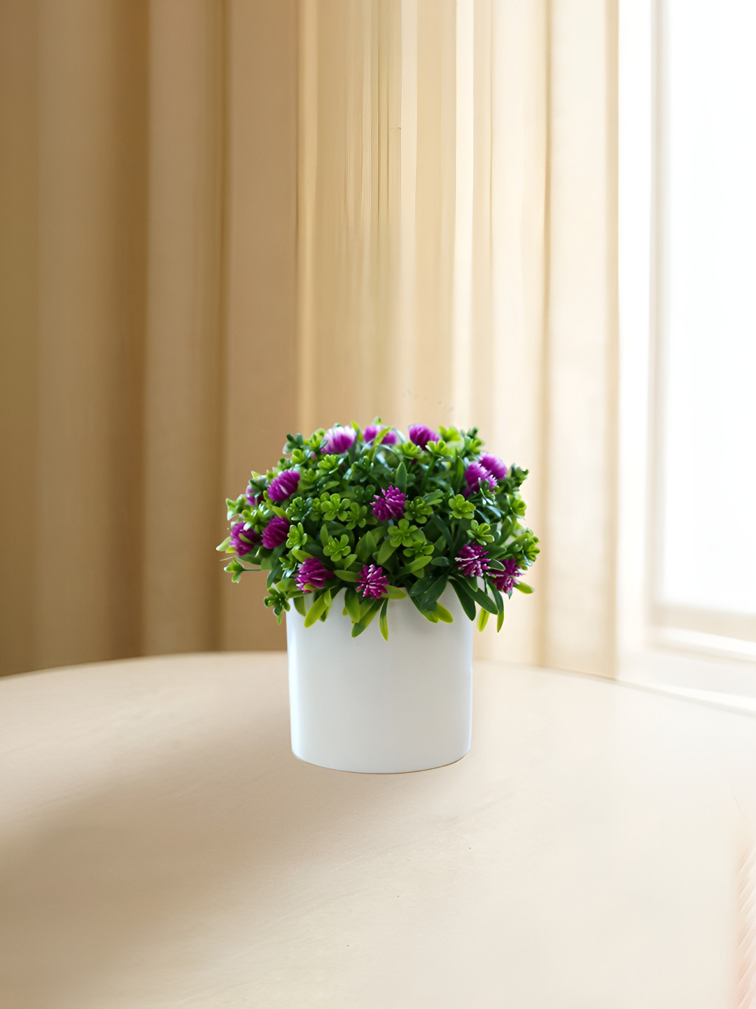 Nostrae by Ekhasa Green 1 Pieces Artificial Plant With Pot